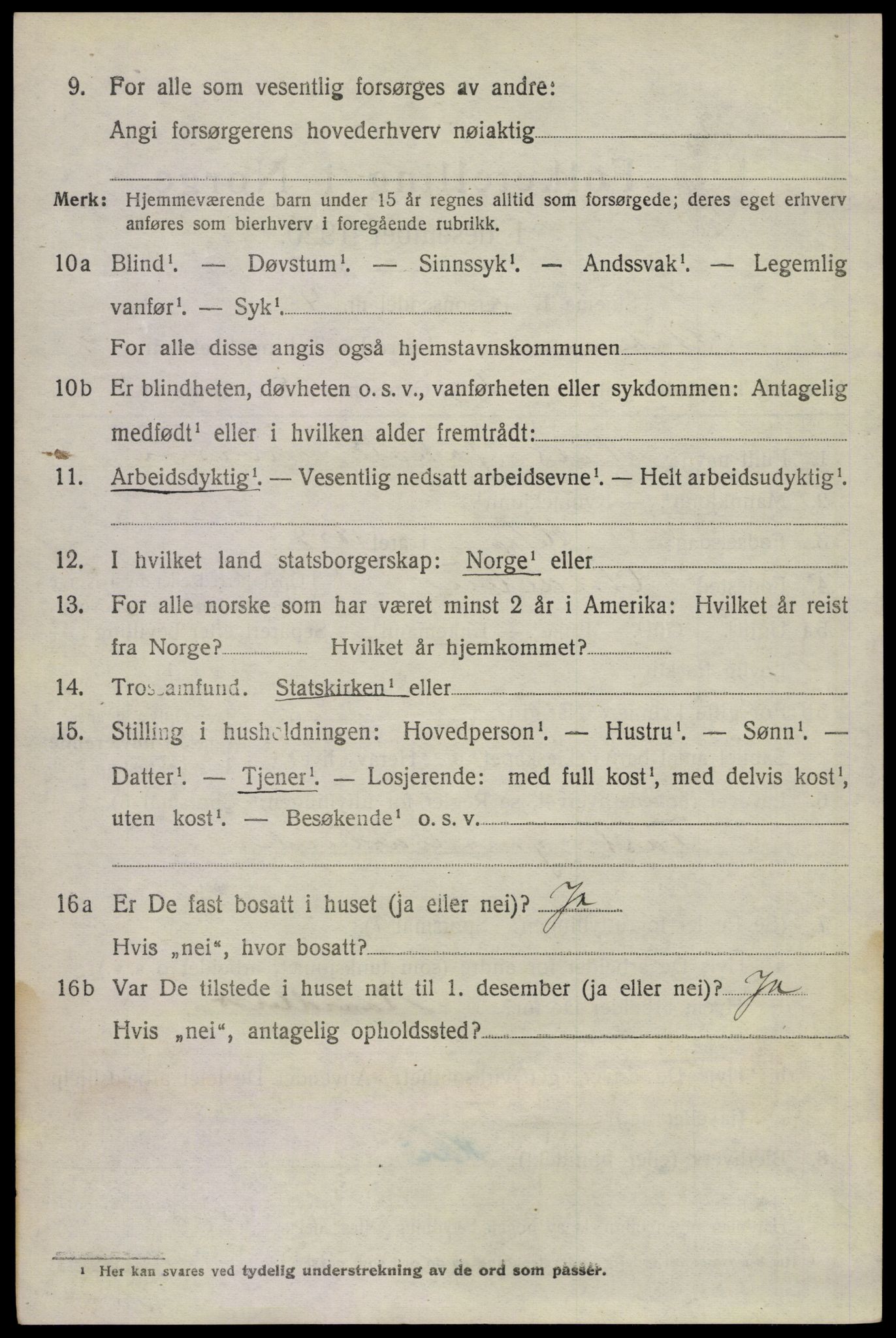 SAKO, 1920 census for Stokke, 1920, p. 10493