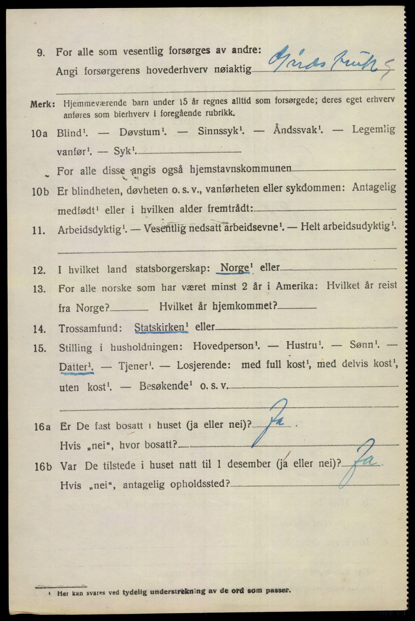 SAKO, 1920 census for Sigdal, 1920, p. 8975