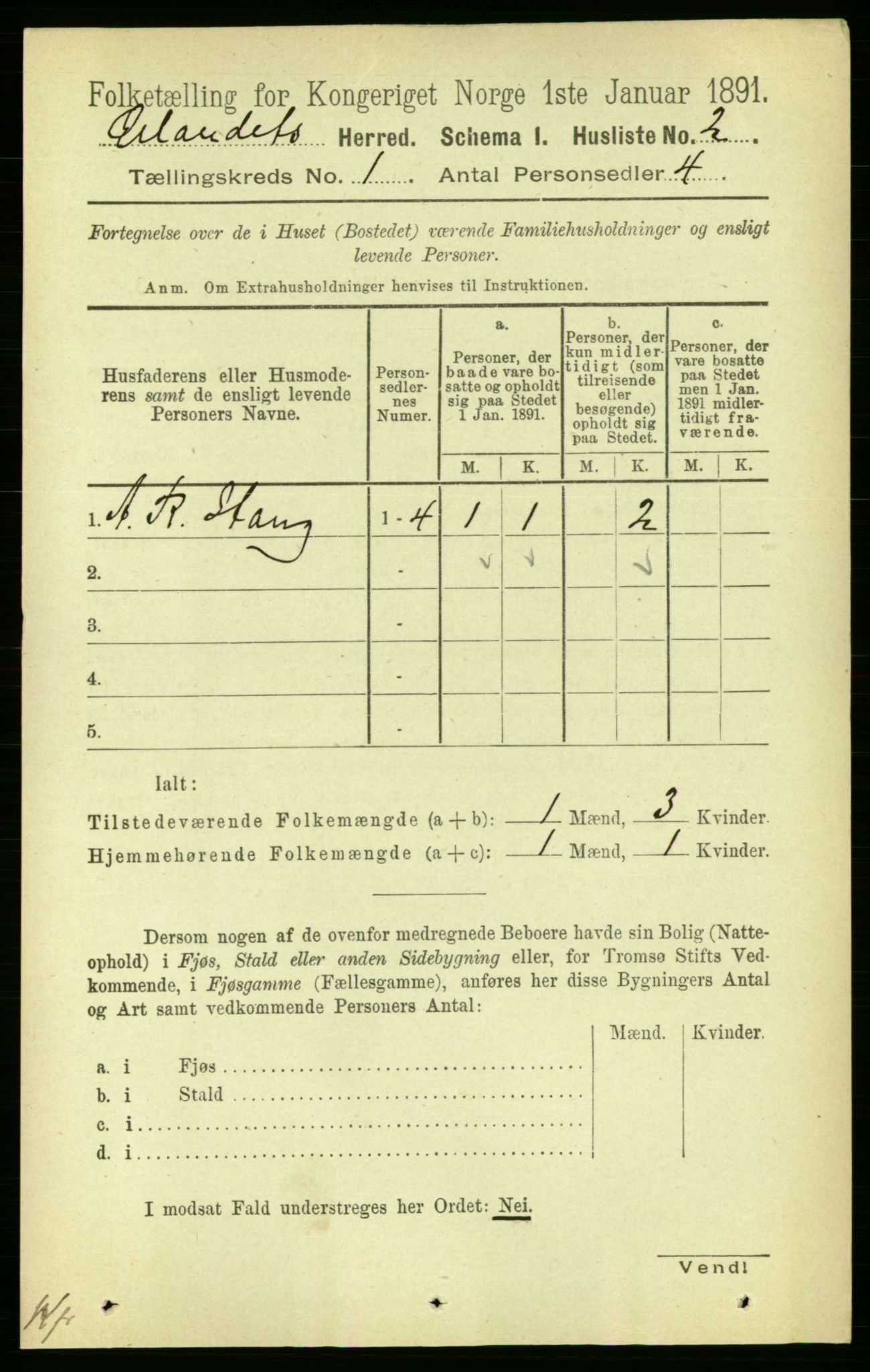 RA, 1891 census for 1621 Ørland, 1891, p. 37