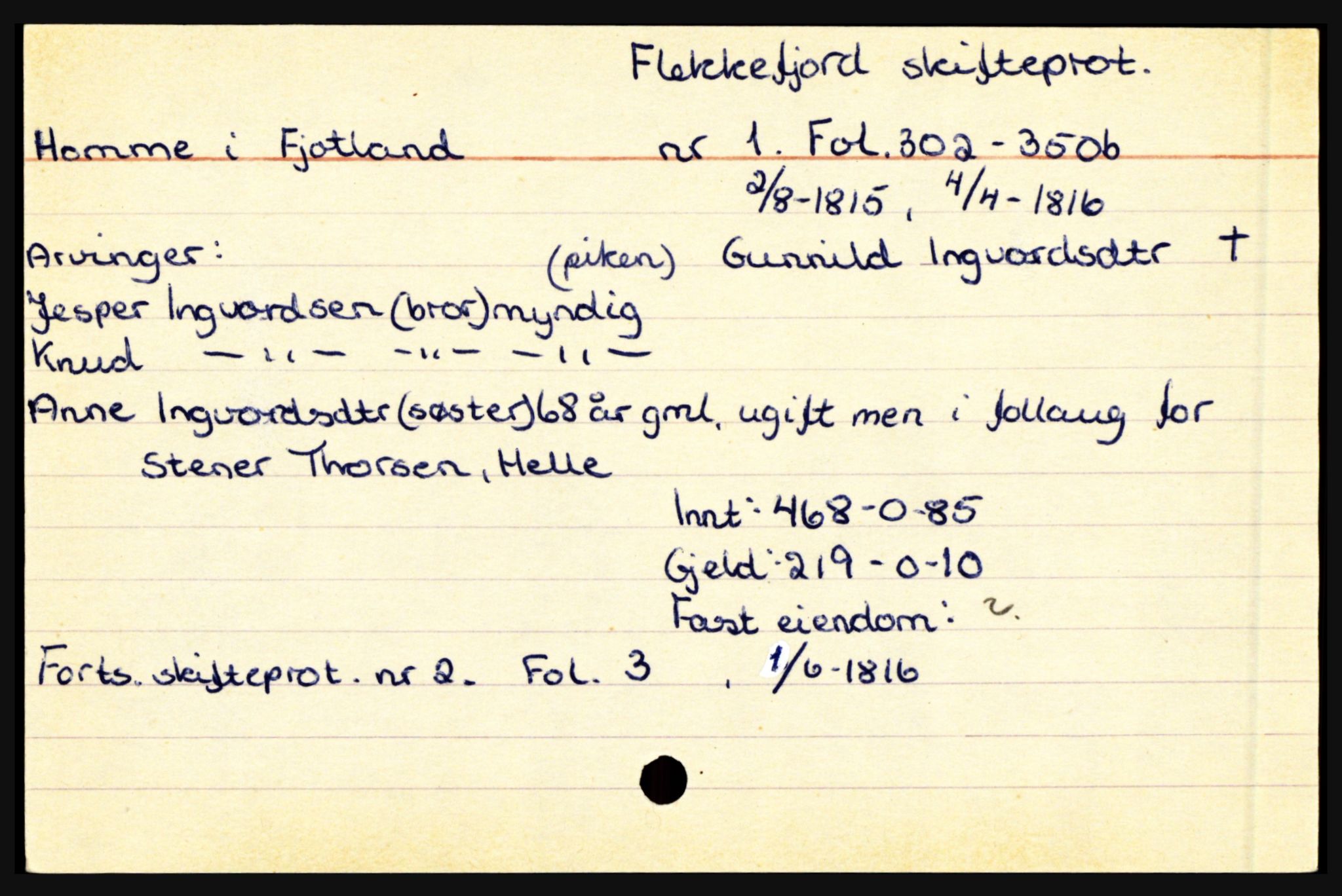 Flekkefjord sorenskriveri, AV/SAK-1221-0001/H, p. 665