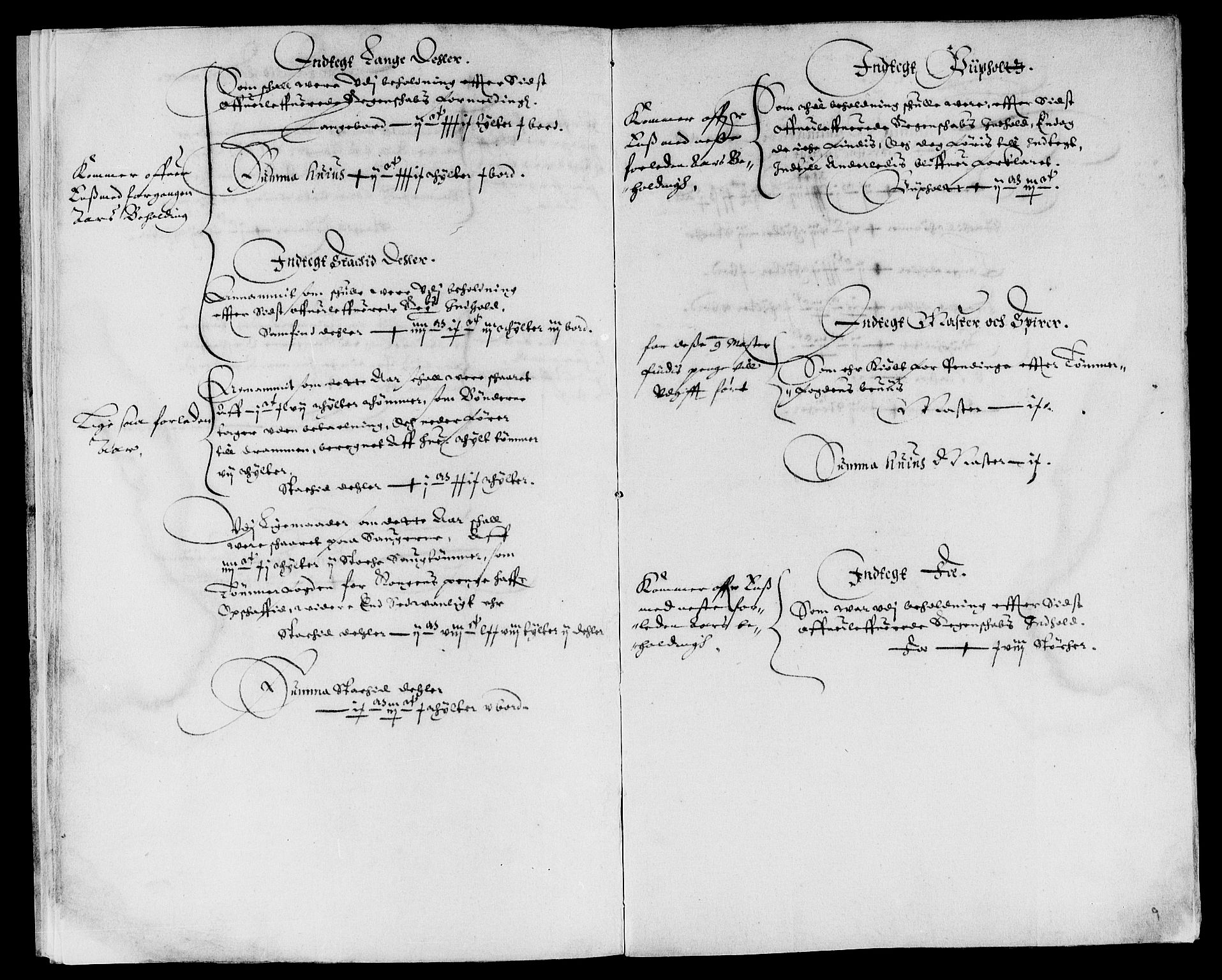 Rentekammeret inntil 1814, Reviderte regnskaper, Lensregnskaper, AV/RA-EA-5023/R/Rb/Rbl/L0006: Brunla len med Eiker len 1626-37, 1635-1638
