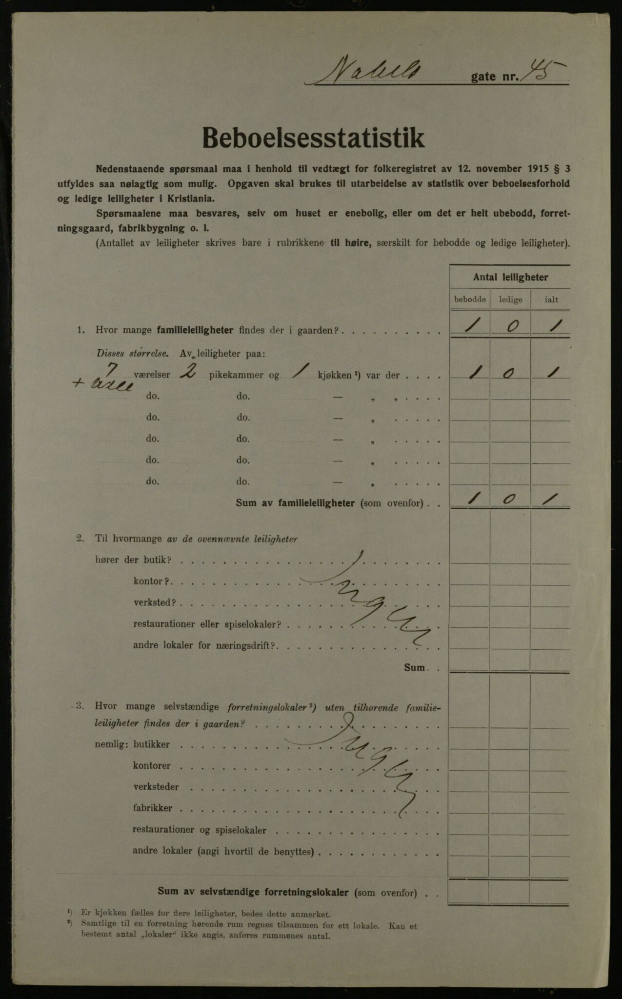 OBA, Municipal Census 1923 for Kristiania, 1923, p. 78585