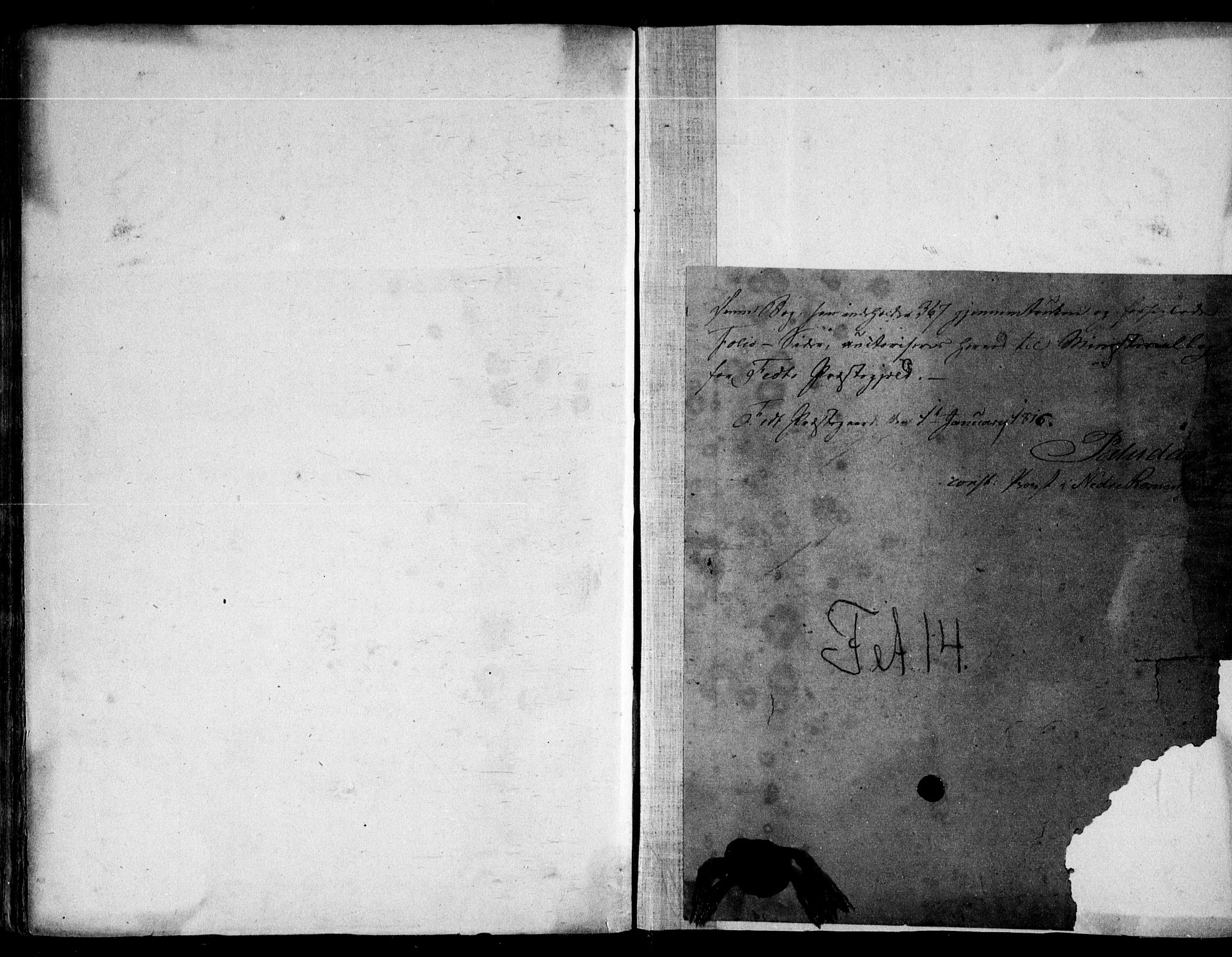 Fet prestekontor Kirkebøker, AV/SAO-A-10370a/F/Fa/L0008: Parish register (official) no. I 8, 1815-1842