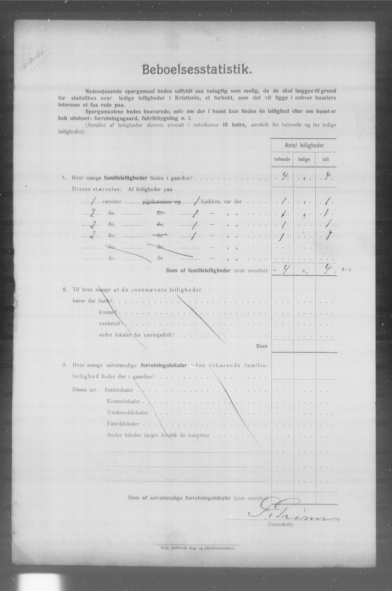 OBA, Municipal Census 1904 for Kristiania, 1904, p. 24237