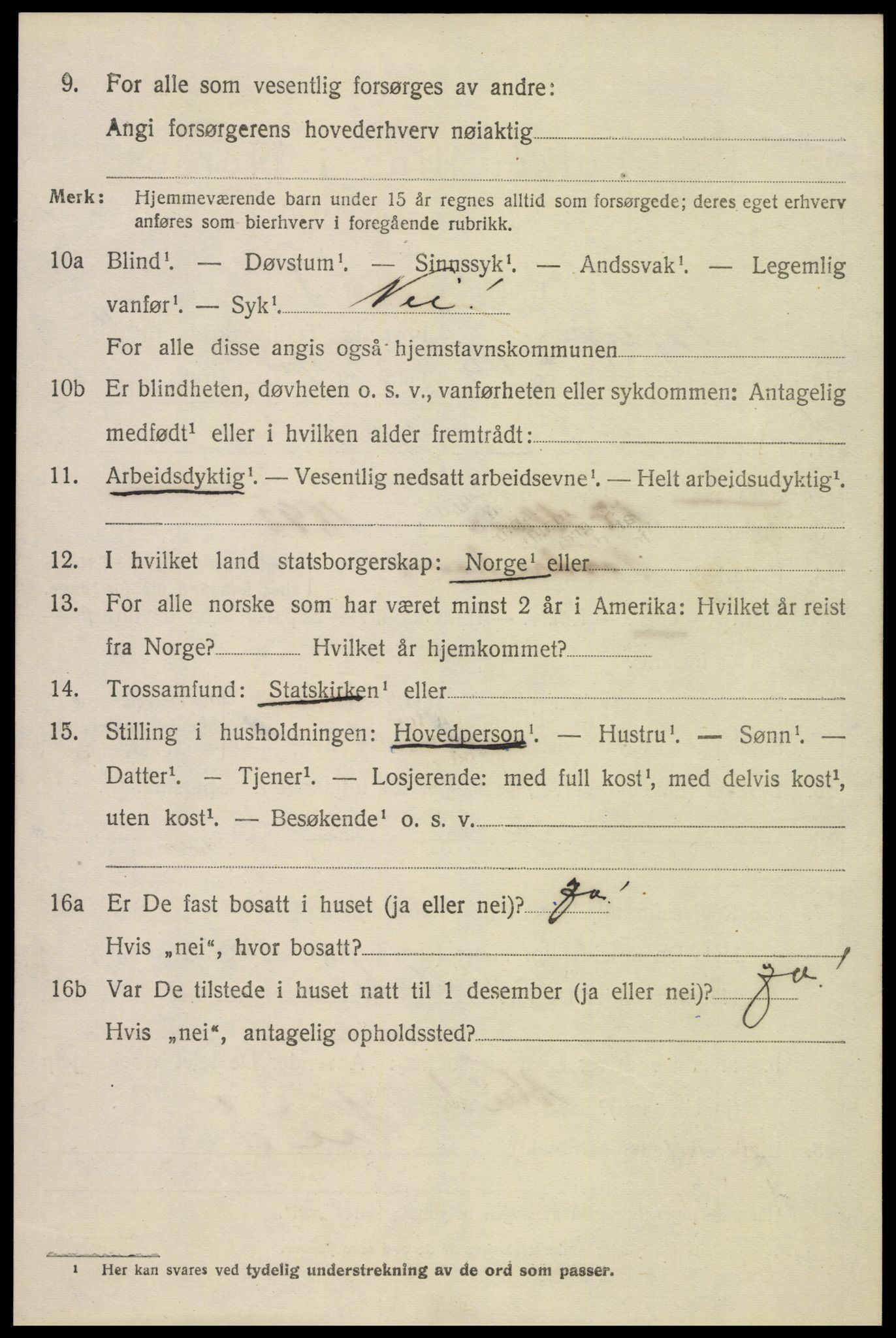 SAKO, 1920 census for Gjerpen, 1920, p. 17847