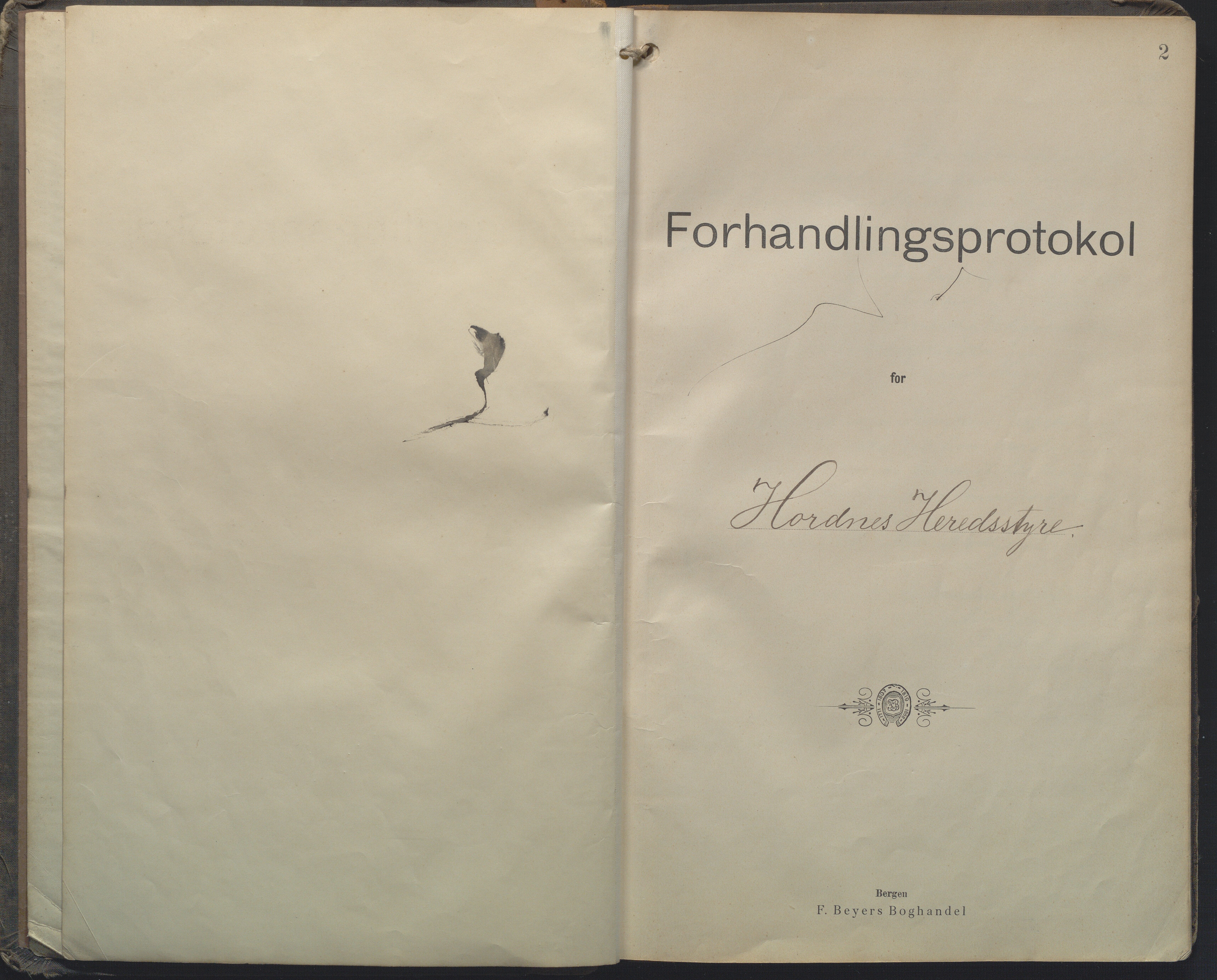 Hornnes kommune, Kommunestyret, AAKS/KA0936-121/A1/L0003: Møtebok, 1904-1908, p. 2