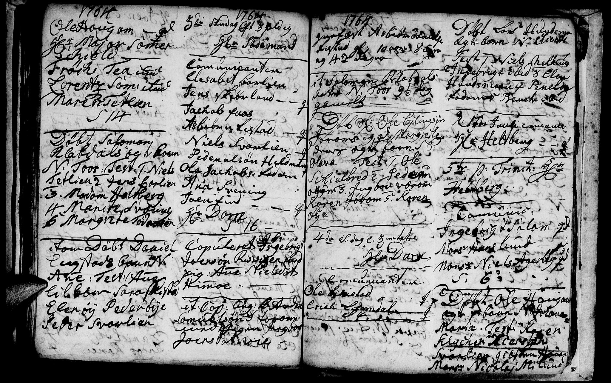 Ministerialprotokoller, klokkerbøker og fødselsregistre - Nord-Trøndelag, AV/SAT-A-1458/764/L0543: Parish register (official) no. 764A03, 1758-1765