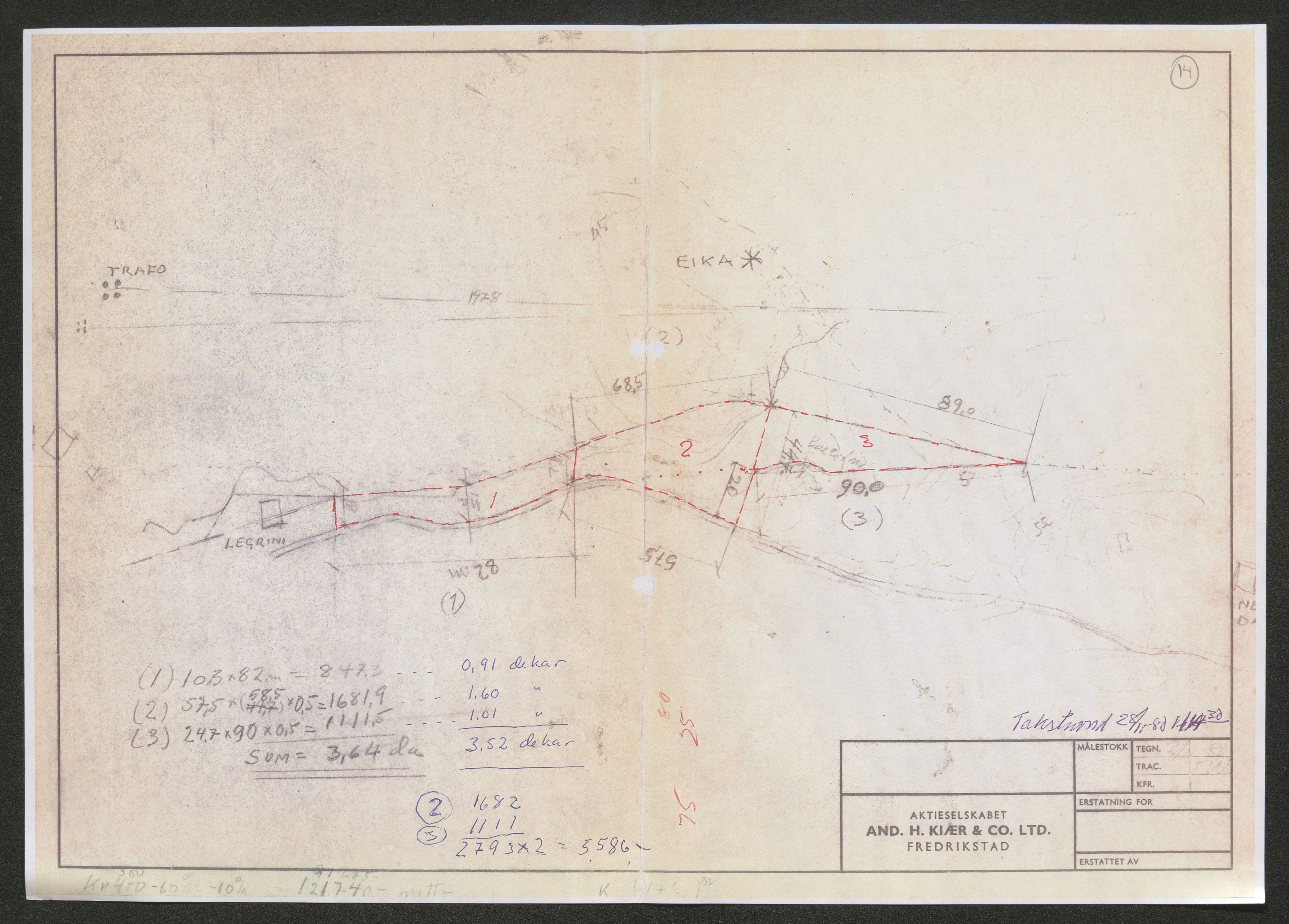 Vestfold jordskifterett, SAKO/A-1152/G/Gb/L0021/0003: Horten, gnr. 72-108 / Gårdsnr. 108: Sak 0700-1981-0051, 1982-1984, p. 88