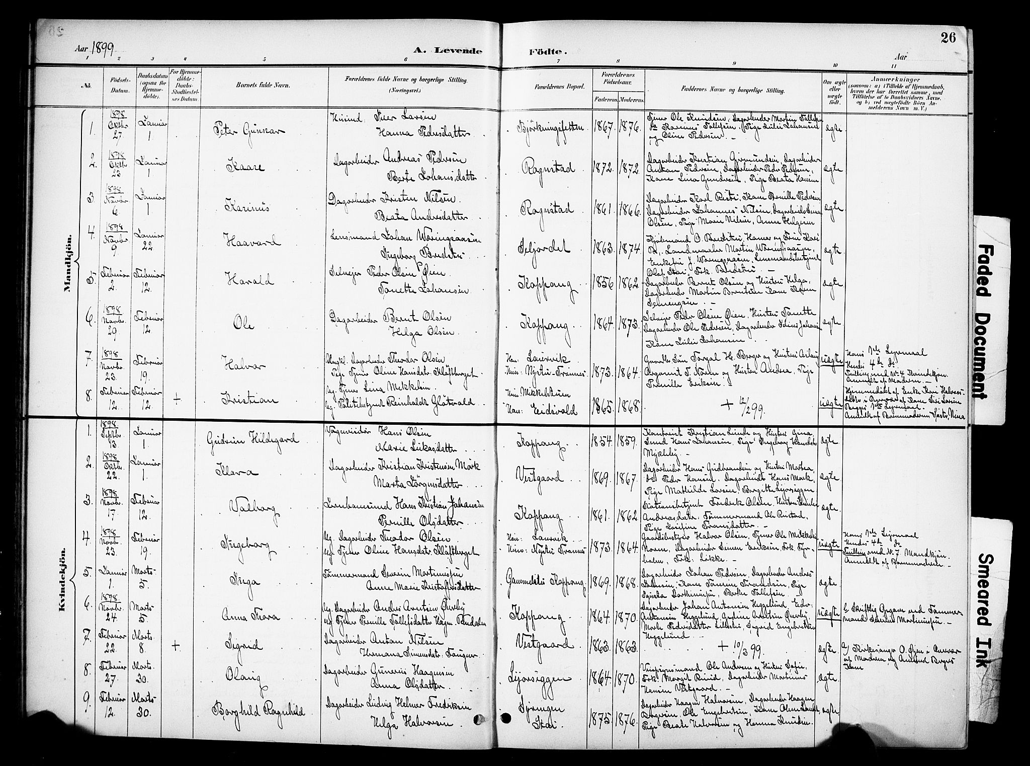 Stor-Elvdal prestekontor, SAH/PREST-052/H/Ha/Hab/L0003: Parish register (copy) no. 3, 1895-1917, p. 26