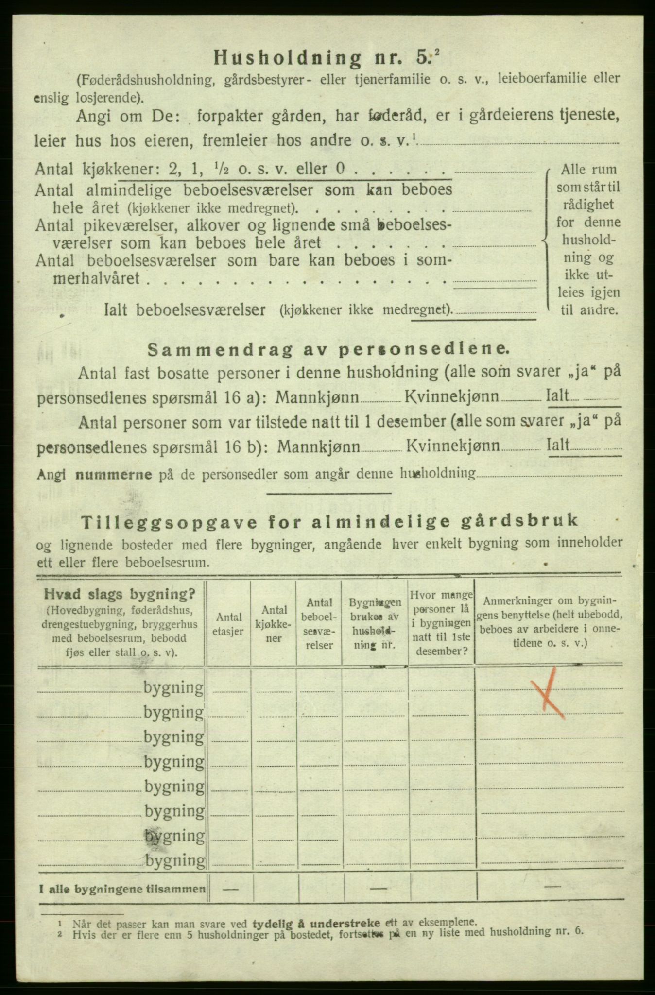 SAB, 1920 census for Varaldsøy, 1920, p. 277