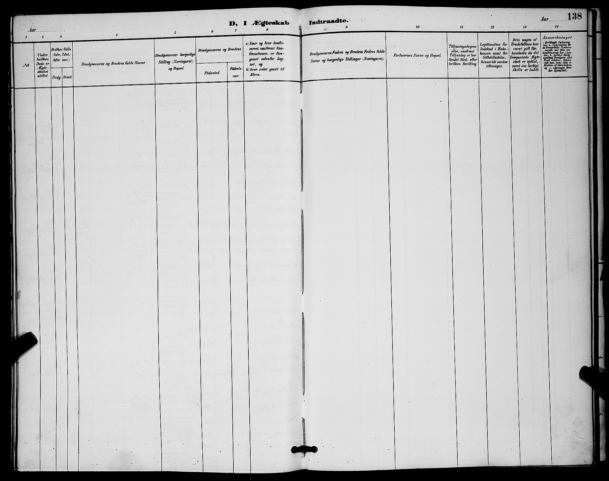 Ibestad sokneprestembete, AV/SATØ-S-0077/H/Ha/Hab/L0015klokker: Parish register (copy) no. 15, 1888-1899, p. 138