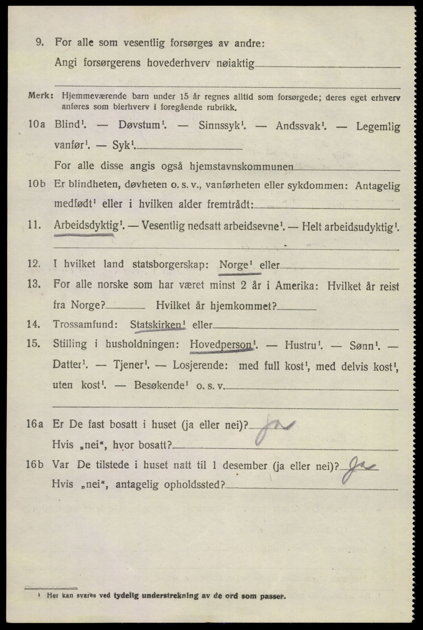 SAKO, 1920 census for Hedrum, 1920, p. 9932