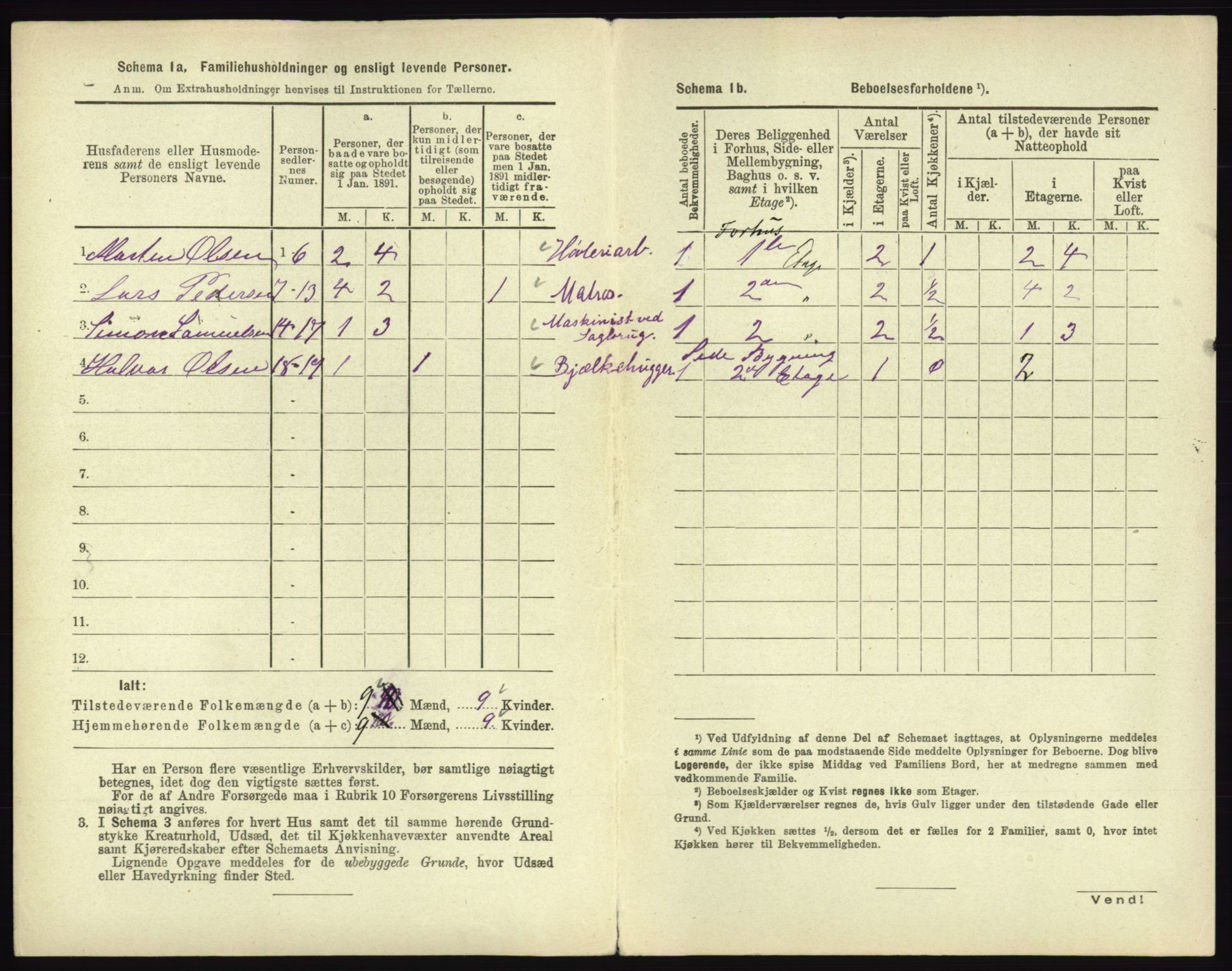 RA, 1891 census for 0602 Drammen, 1891, p. 1914