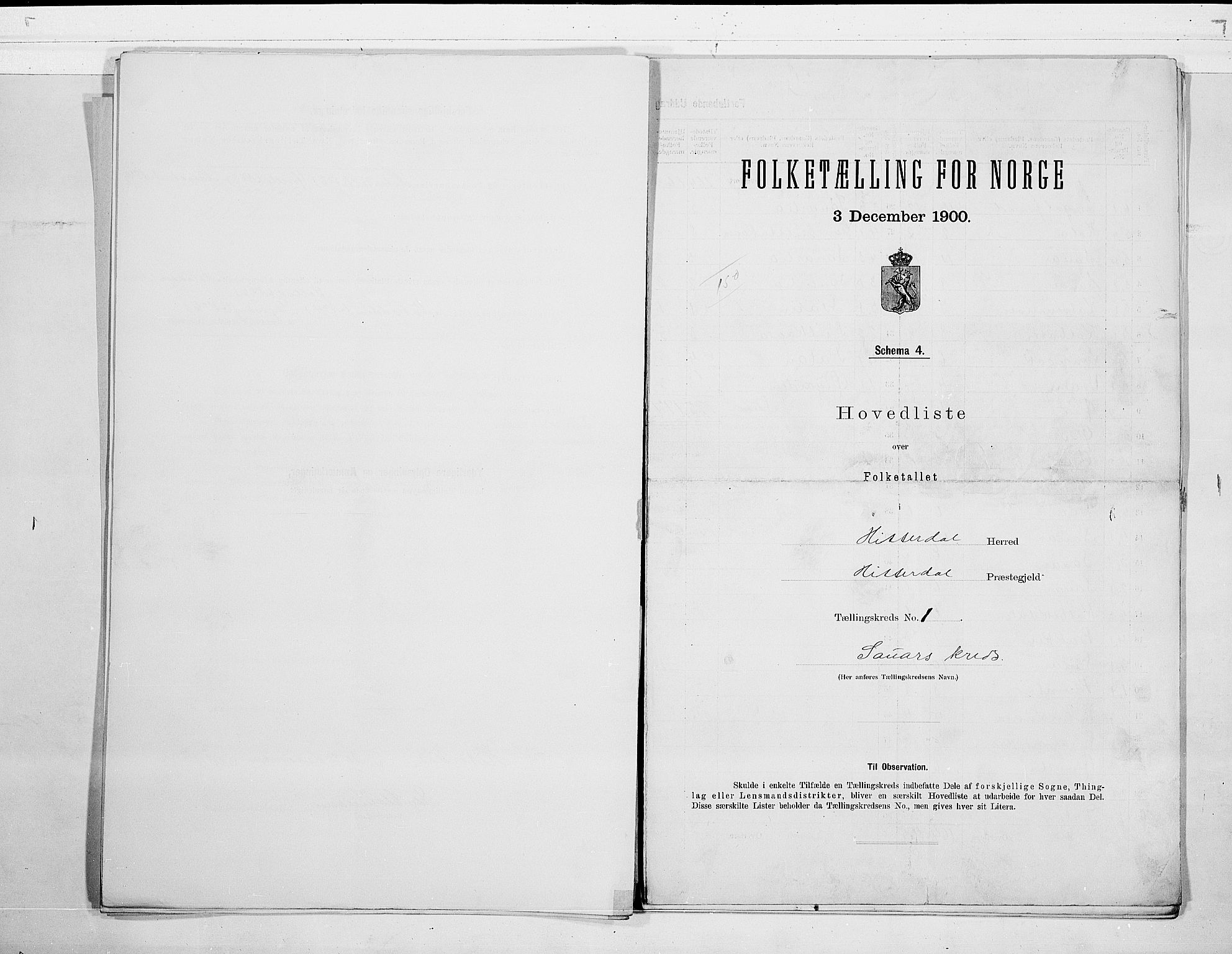 SAKO, 1900 census for Heddal, 1900, p. 6