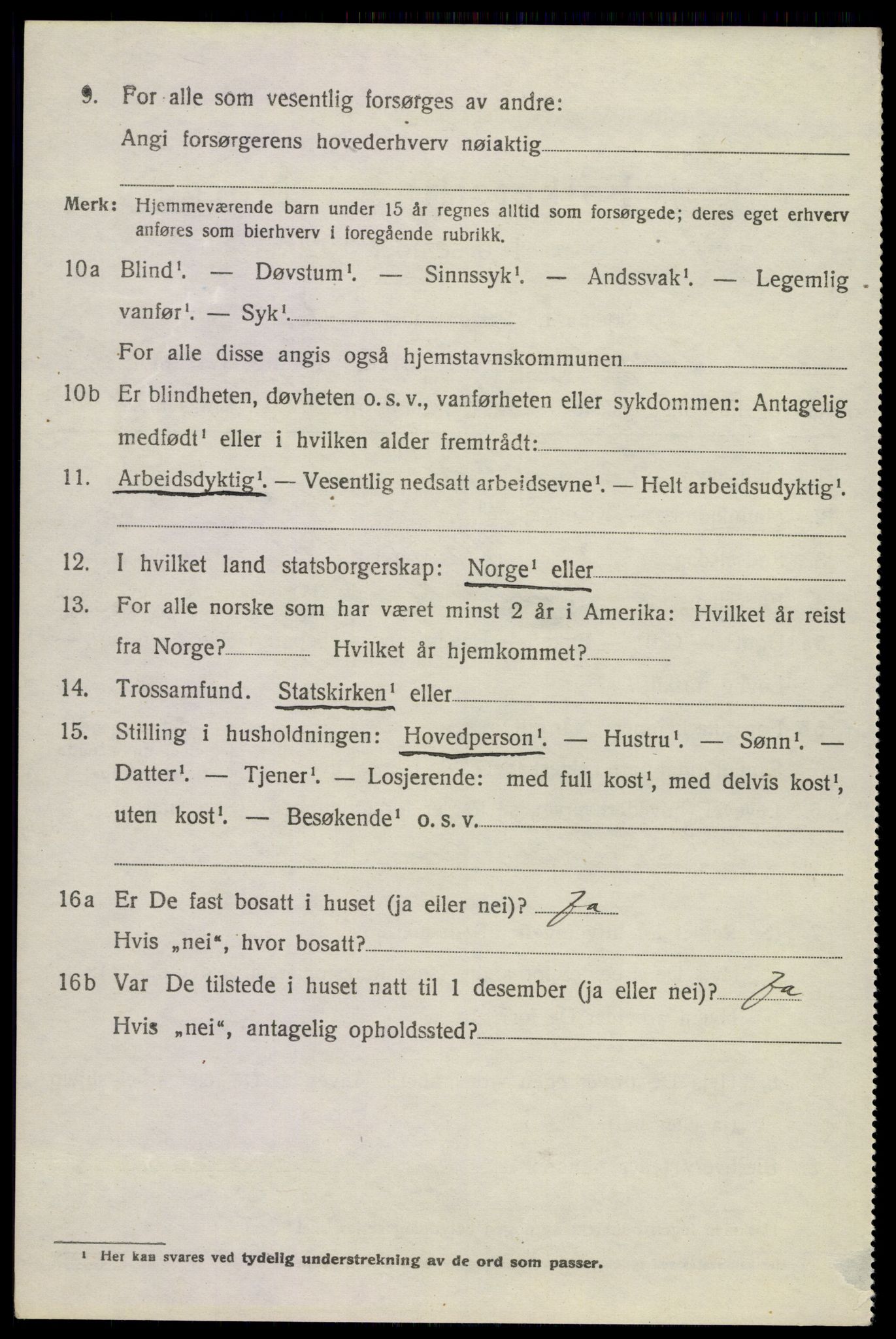 SAKO, 1920 census for Sandeherred, 1920, p. 8627