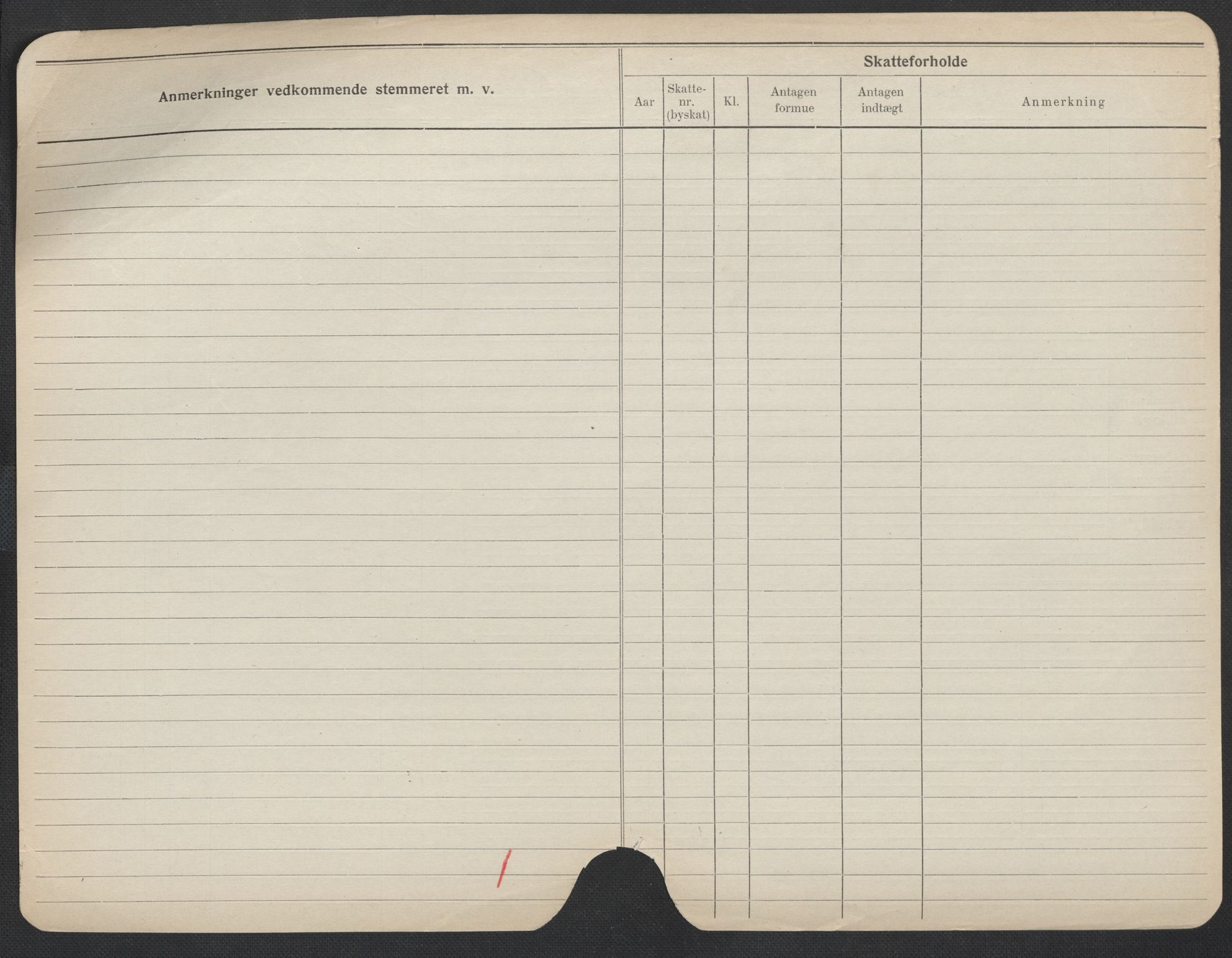 Oslo folkeregister, Registerkort, SAO/A-11715/F/Fa/Fac/L0008: Menn, 1906-1914, p. 826b