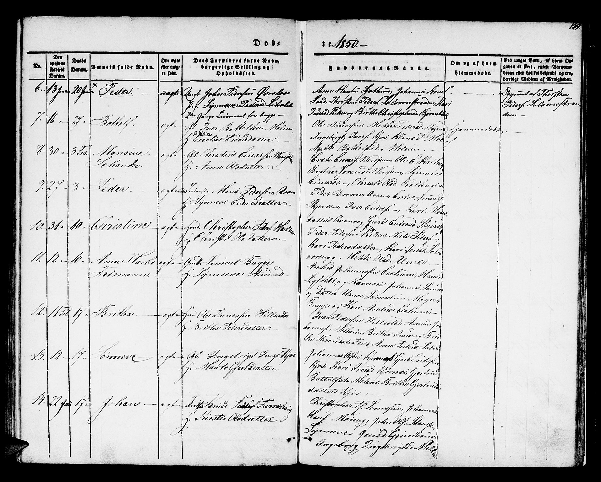 Hafslo sokneprestembete, AV/SAB-A-80301/H/Haa/Haaa/L0005: Parish register (official) no. A 5, 1834-1852, p. 139