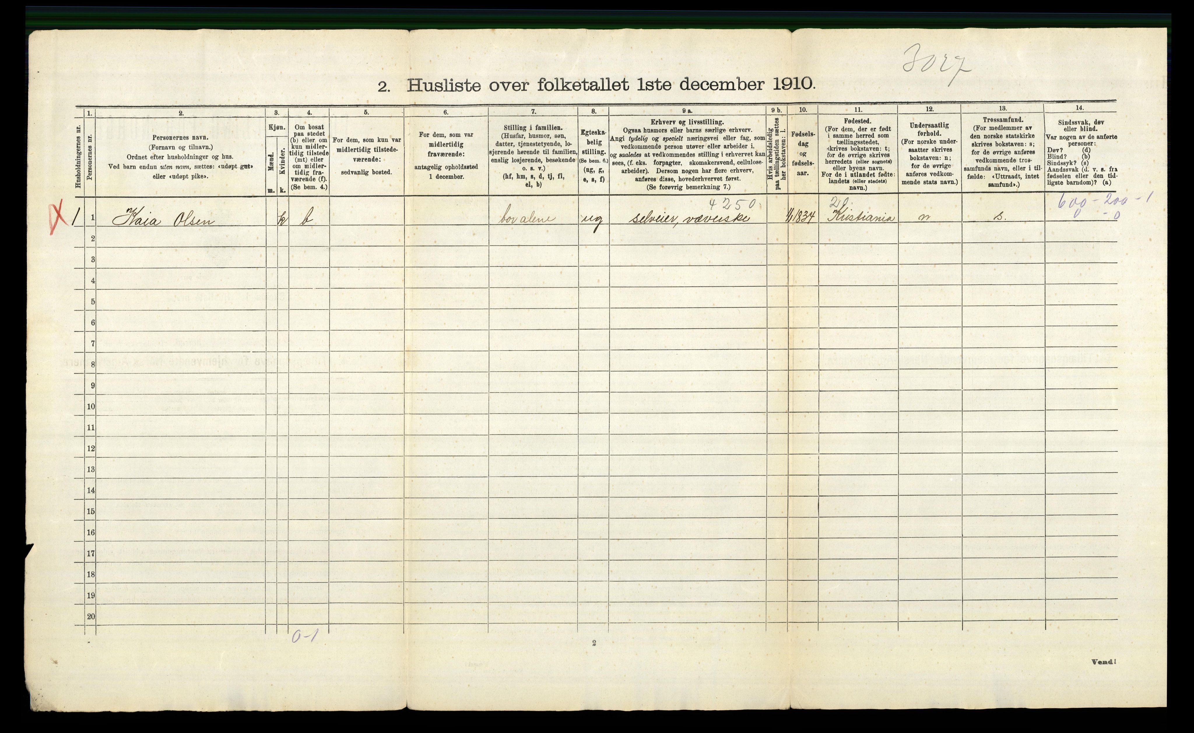 RA, 1910 census for Sørum, 1910, p. 38