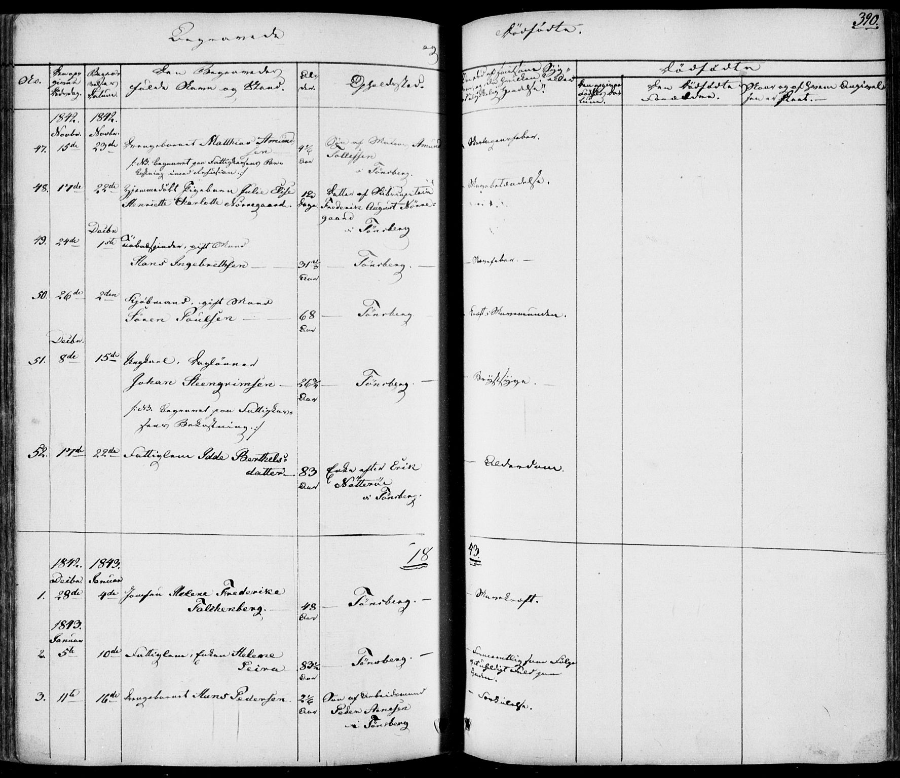 Tønsberg kirkebøker, AV/SAKO-A-330/F/Fa/L0006: Parish register (official) no. I 6, 1836-1844, p. 390