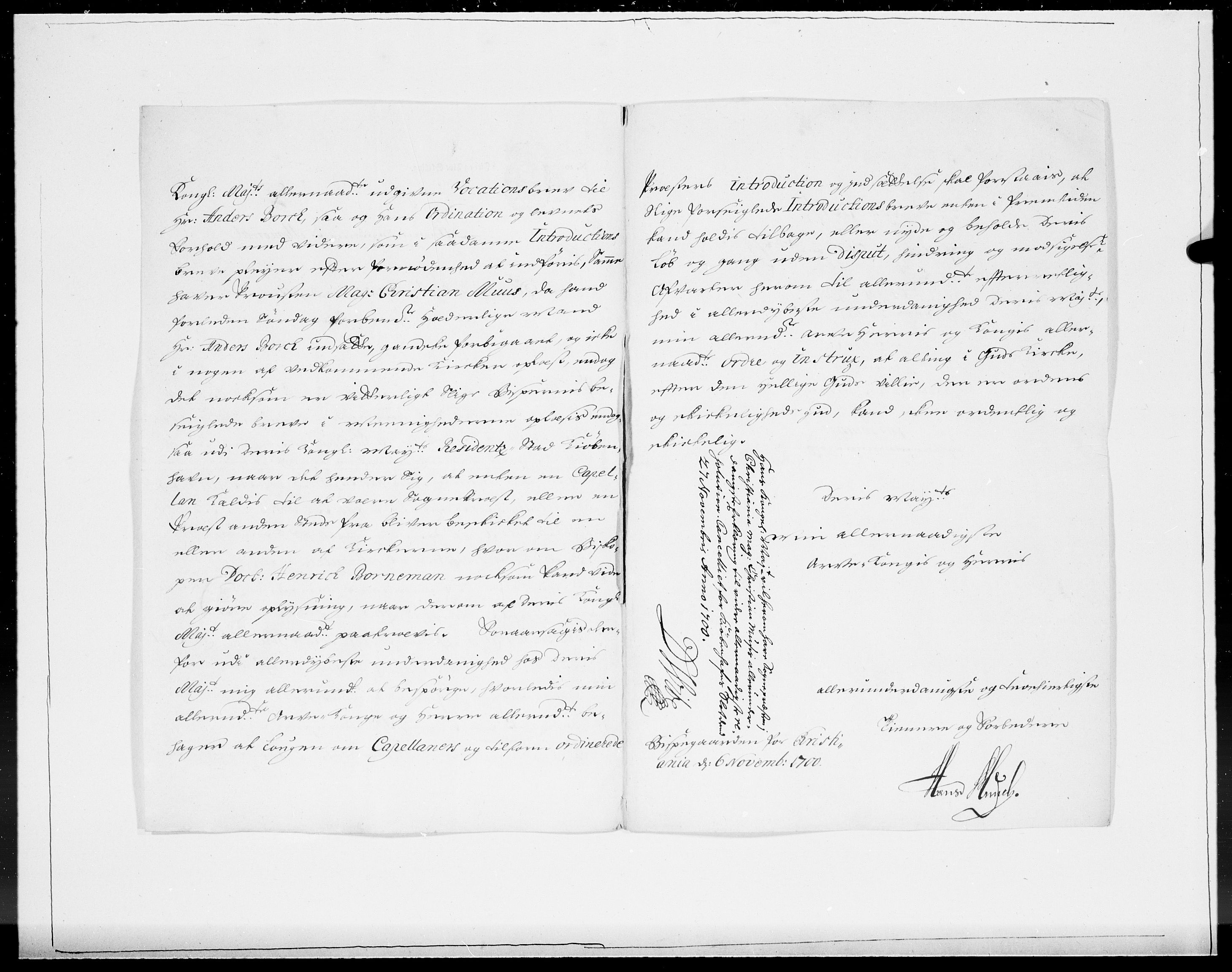 Danske Kanselli 1572-1799, AV/RA-EA-3023/F/Fc/Fcc/Fcca/L0052: Norske innlegg 1572-1799, 1701, p. 23