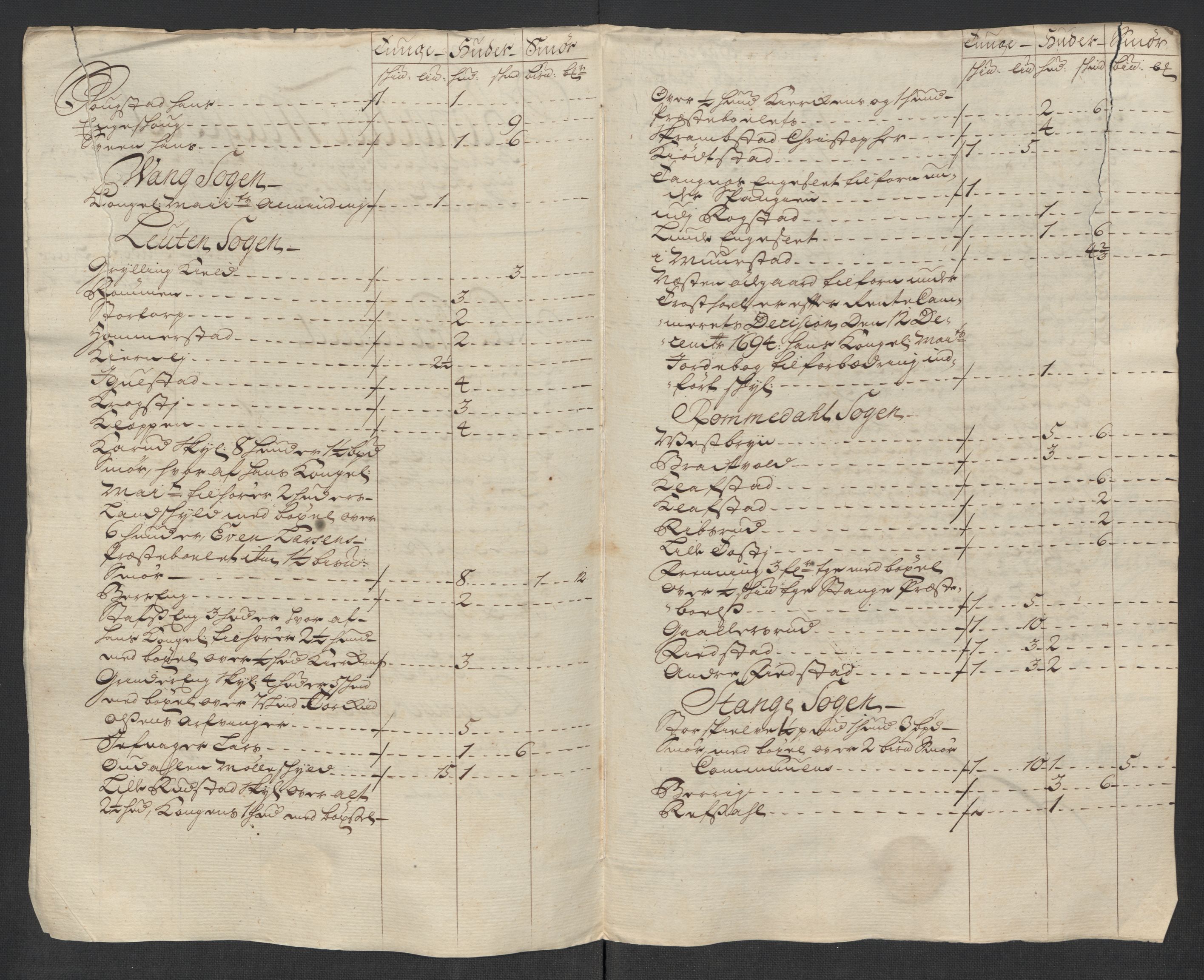 Rentekammeret inntil 1814, Reviderte regnskaper, Fogderegnskap, RA/EA-4092/R16/L1057: Fogderegnskap Hedmark, 1718, p. 190