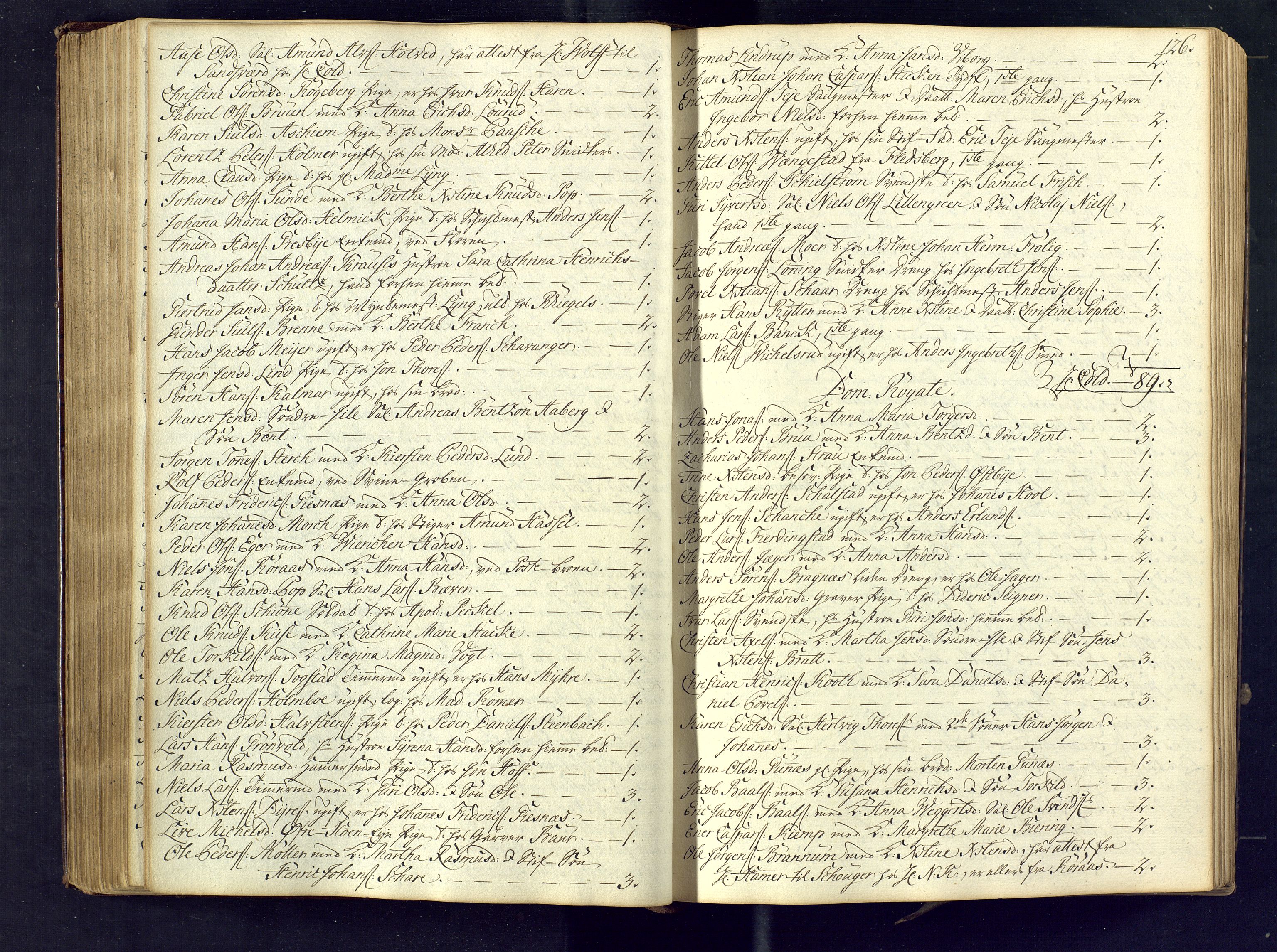 Kongsberg kirkebøker, SAKO/A-22/M/Ma/L0005: Communicants register no. 5, 1755-1761, p. 126