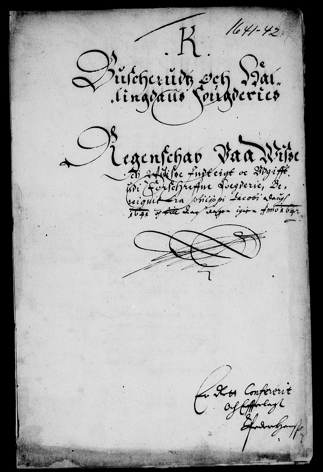 Rentekammeret inntil 1814, Reviderte regnskaper, Lensregnskaper, AV/RA-EA-5023/R/Rb/Rba/L0157: Akershus len, 1641-1642