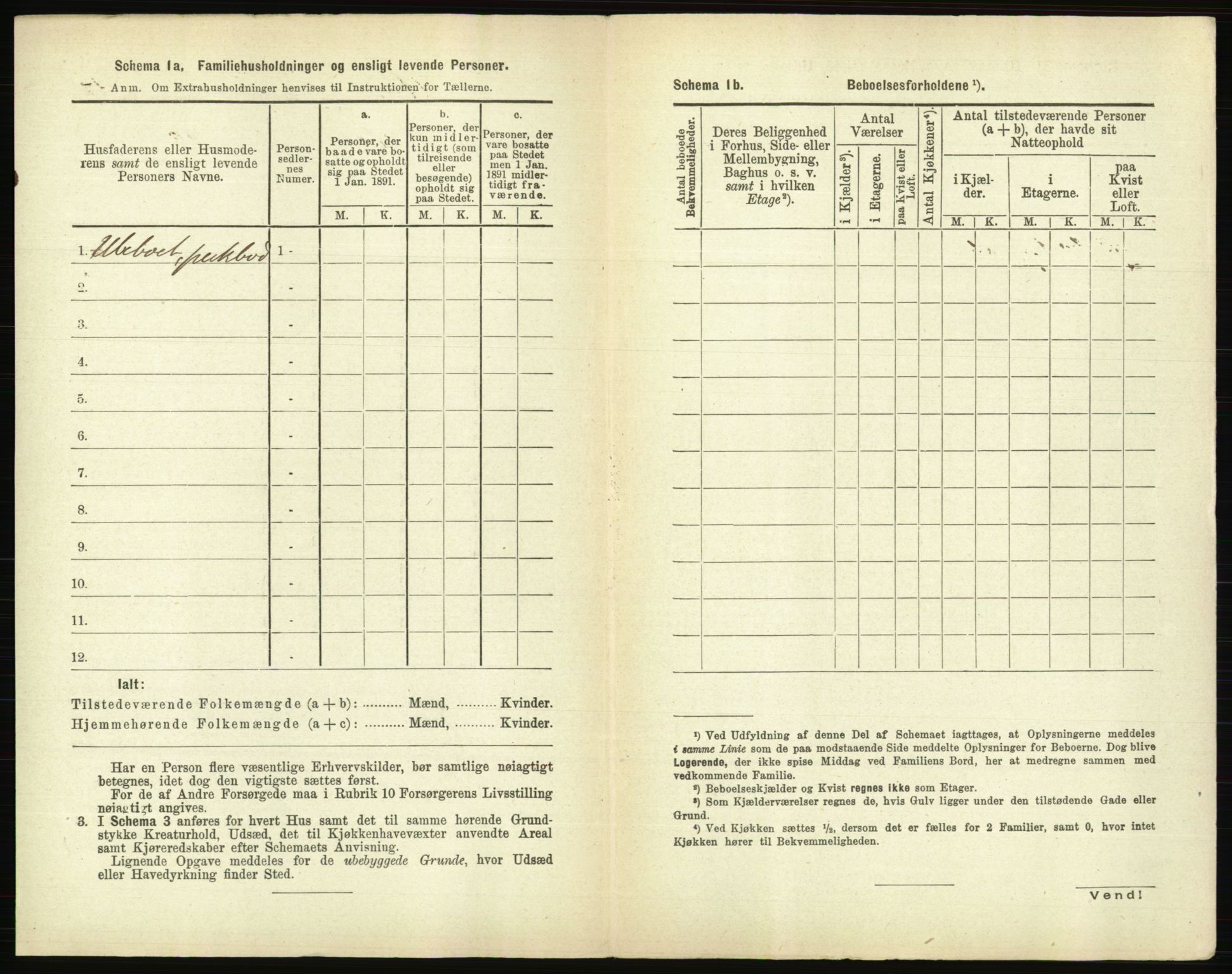 RA, 1891 census for 0104 Moss, 1891, p. 241