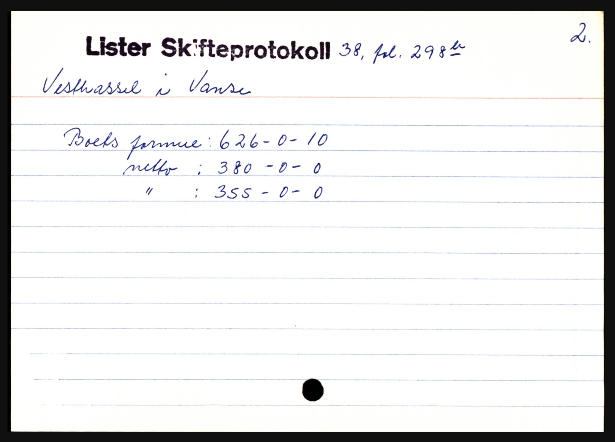 Lister sorenskriveri, AV/SAK-1221-0003/H, p. 42353
