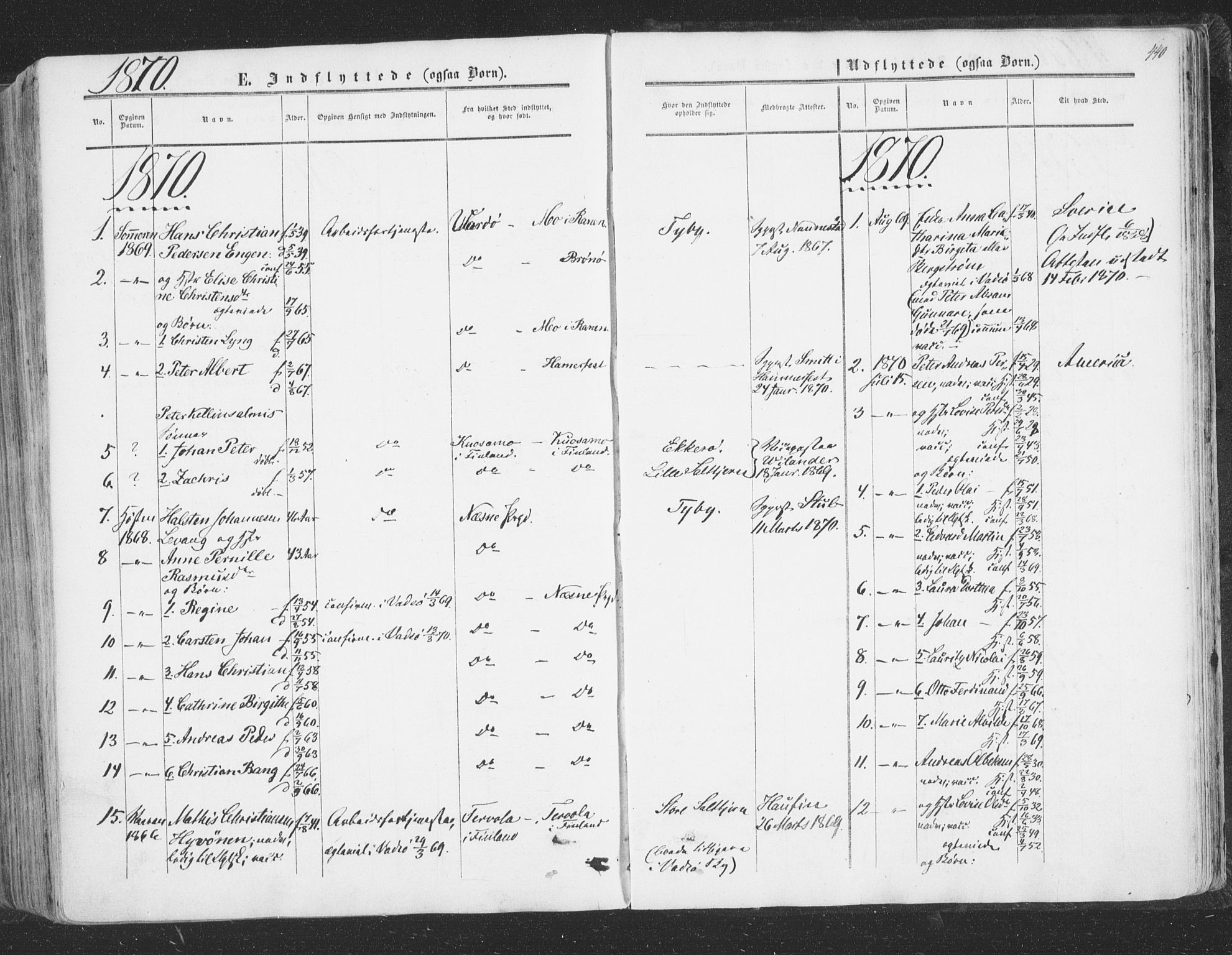 Vadsø sokneprestkontor, SATØ/S-1325/H/Ha/L0004kirke: Parish register (official) no. 4, 1854-1880, p. 440
