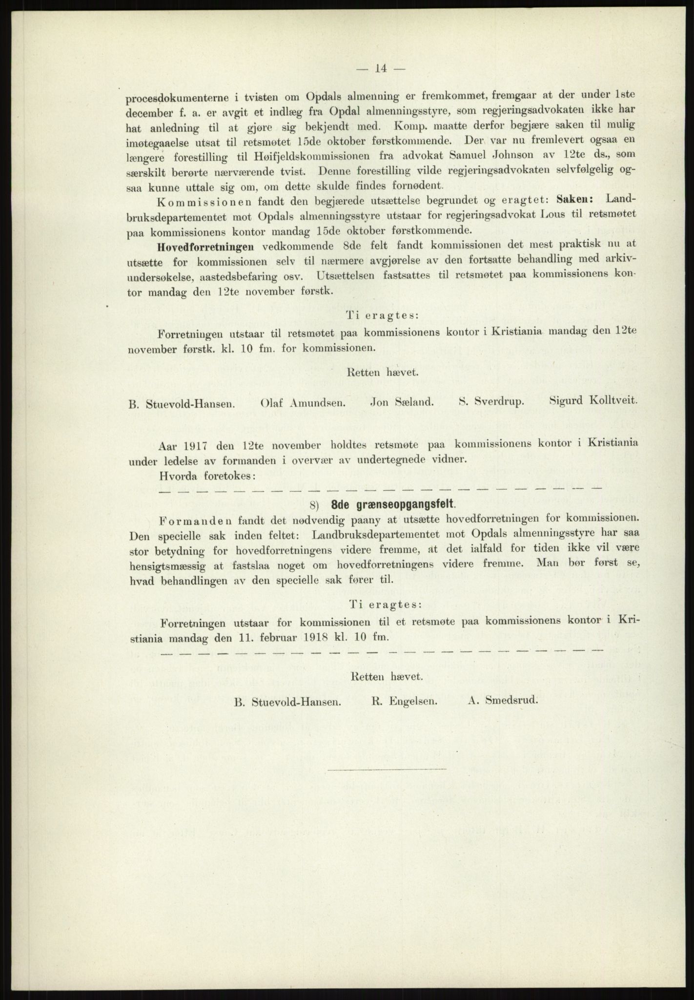 Høyfjellskommisjonen, AV/RA-S-1546/X/Xa/L0001: Nr. 1-33, 1909-1953, p. 3338