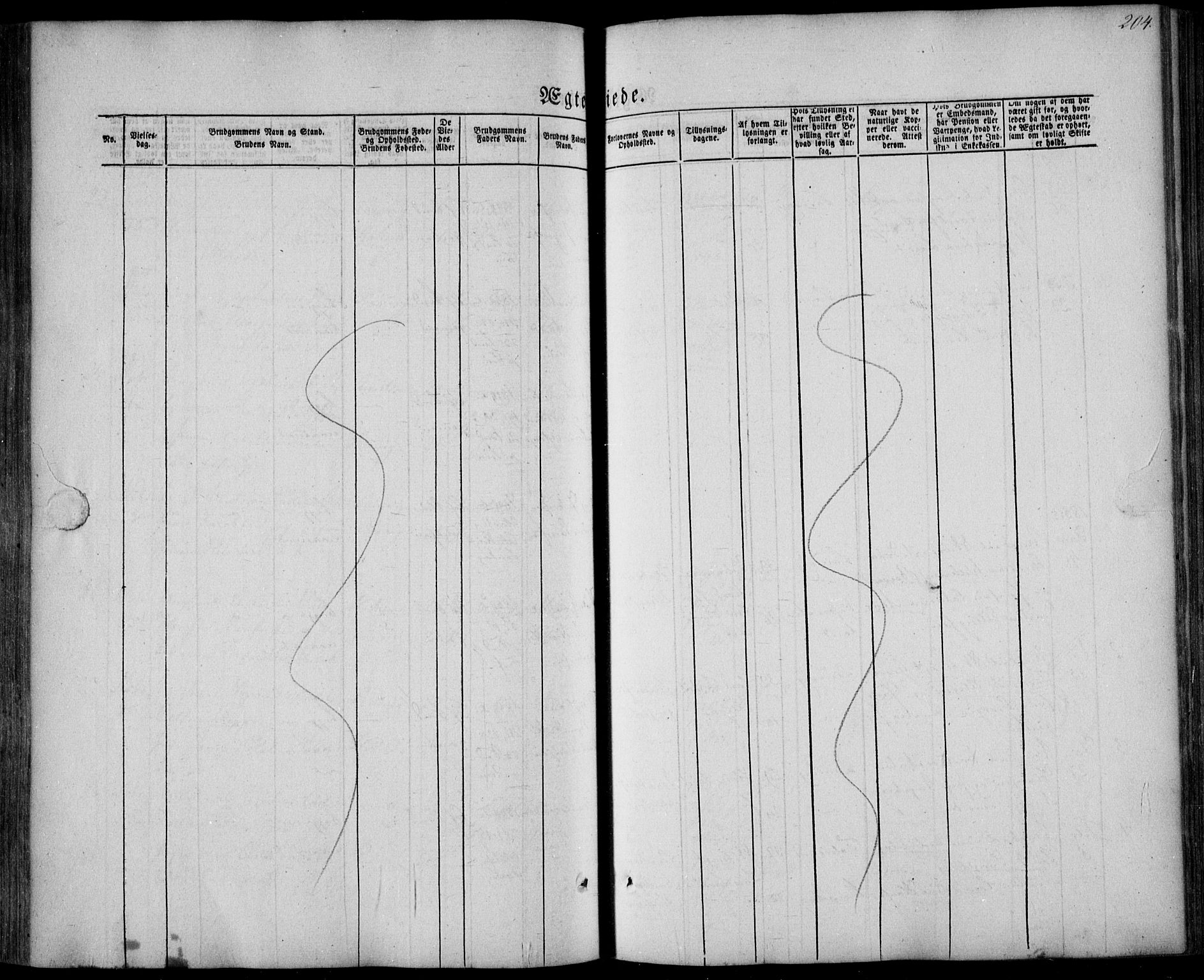 Larvik kirkebøker, AV/SAKO-A-352/F/Fa/L0003: Parish register (official) no. I 3, 1848-1856, p. 204