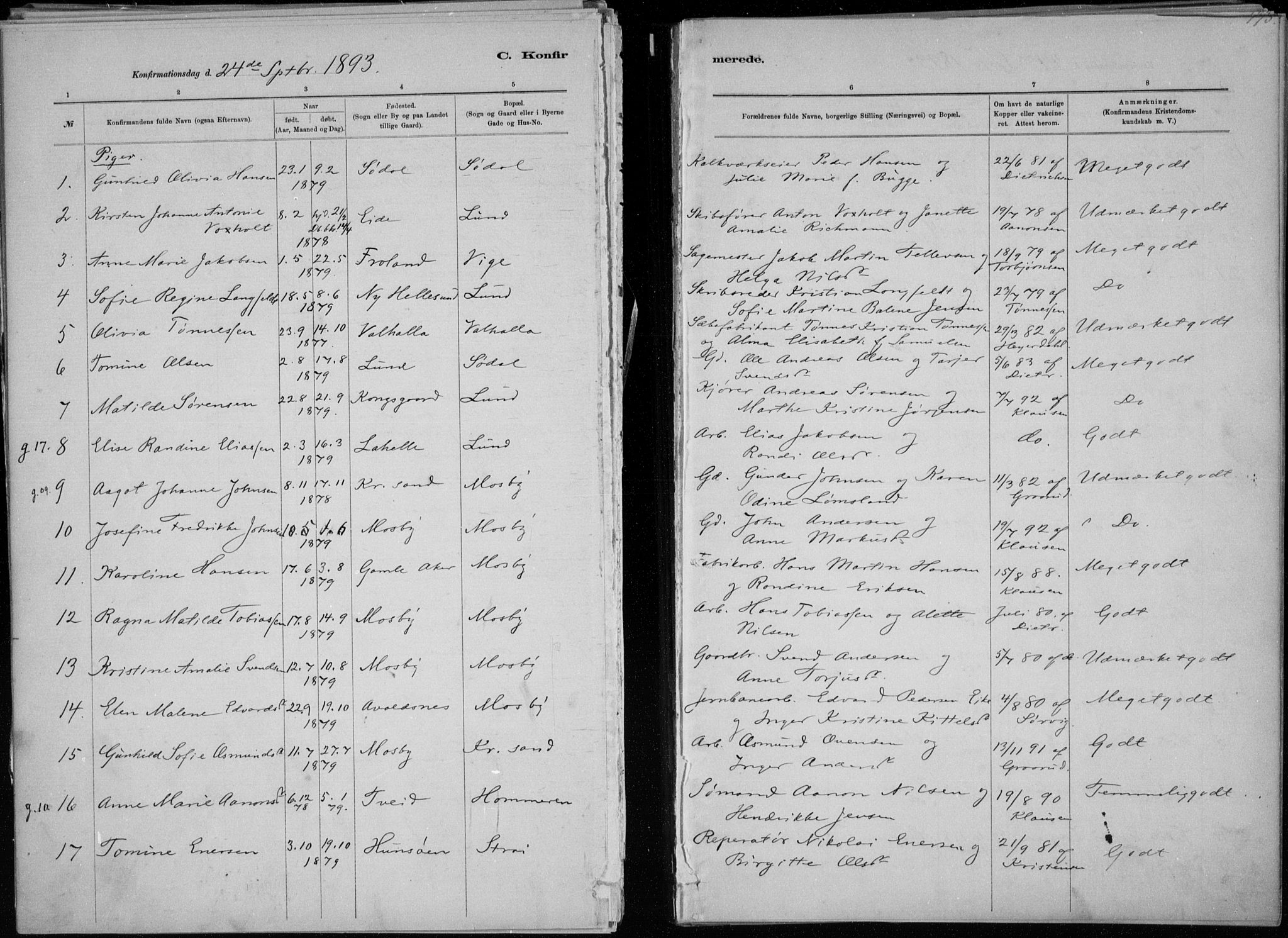 Oddernes sokneprestkontor, SAK/1111-0033/F/Fa/Faa/L0009: Parish register (official) no. A 9, 1884-1896, p. 173