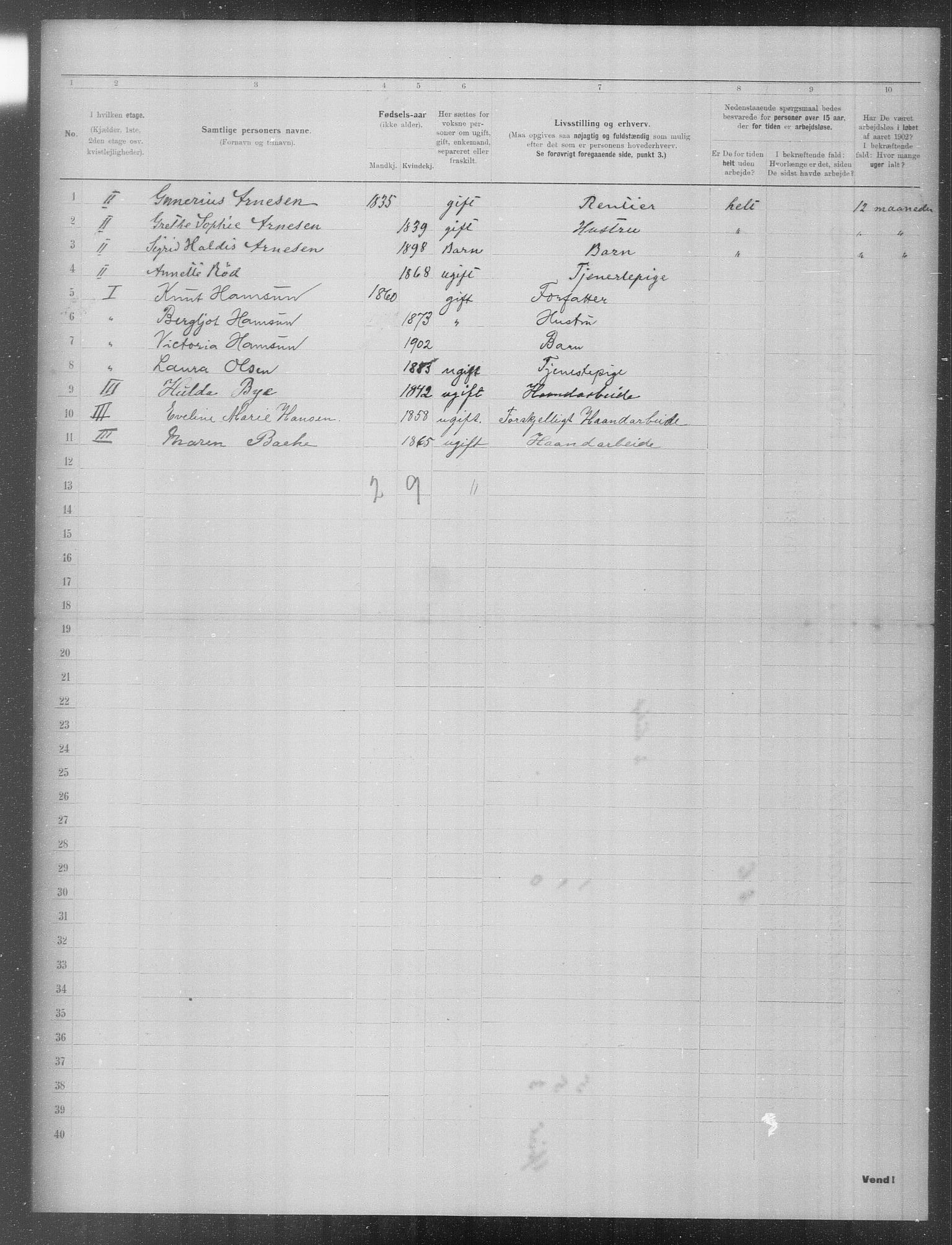 OBA, Municipal Census 1902 for Kristiania, 1902, p. 24177