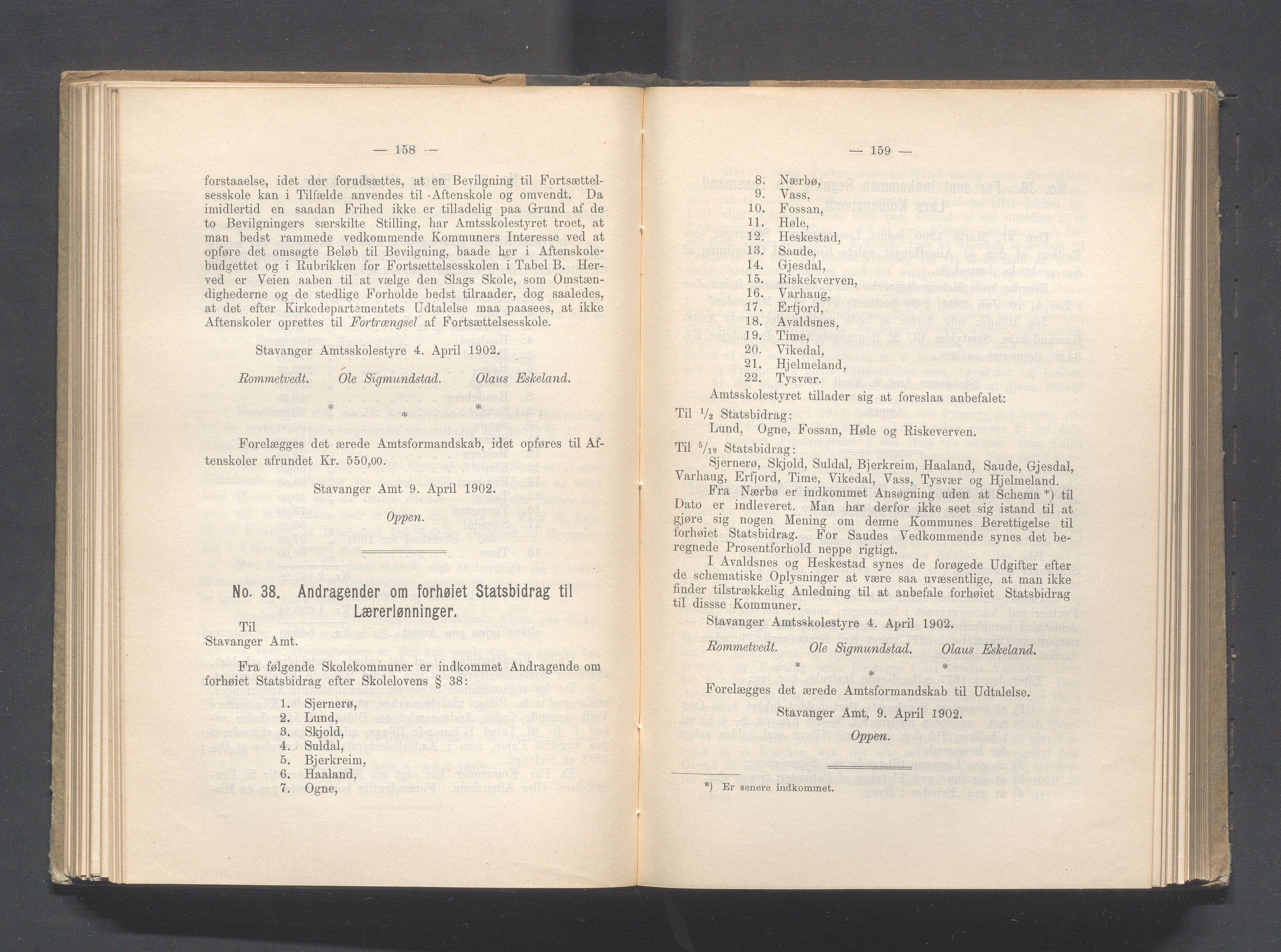 Rogaland fylkeskommune - Fylkesrådmannen , IKAR/A-900/A, 1902, p. 136