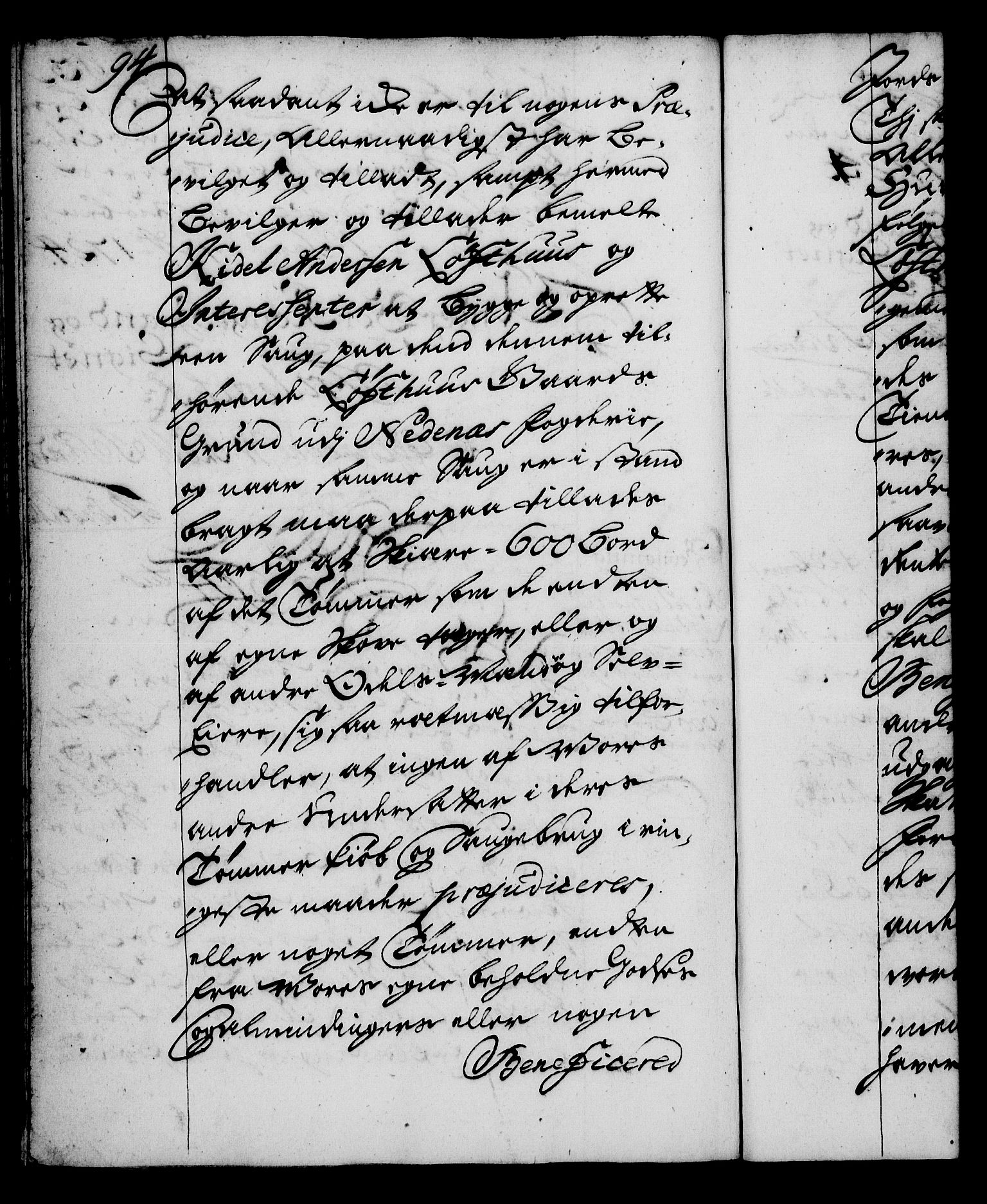 Rentekammeret, Kammerkanselliet, RA/EA-3111/G/Gg/Gga/L0002: Norsk ekspedisjonsprotokoll med register (merket RK 53.2), 1723-1727, p. 94