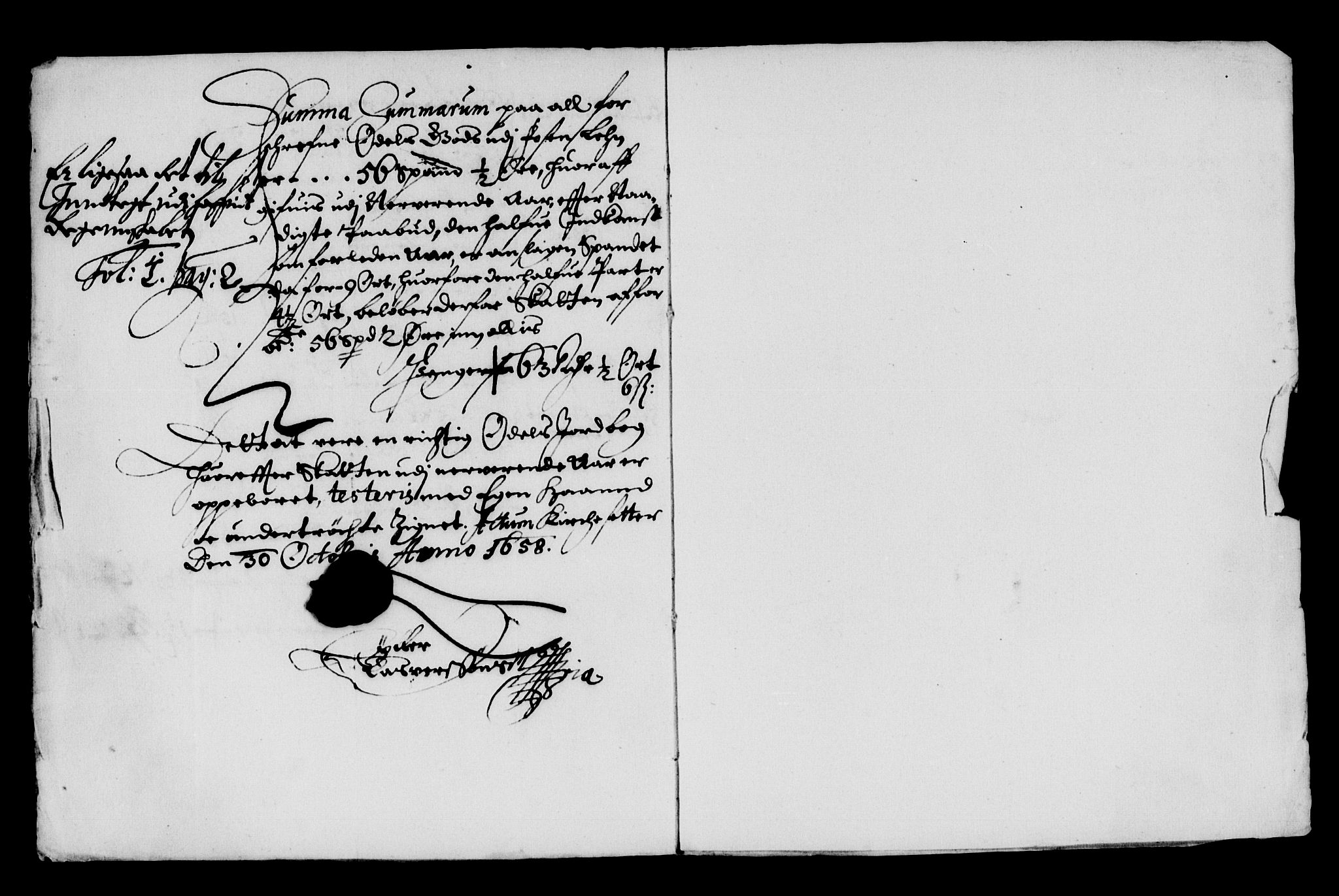 Rentekammeret inntil 1814, Reviderte regnskaper, Lensregnskaper, AV/RA-EA-5023/R/Rb/Rbw/L0134: Trondheim len, 1658-1659