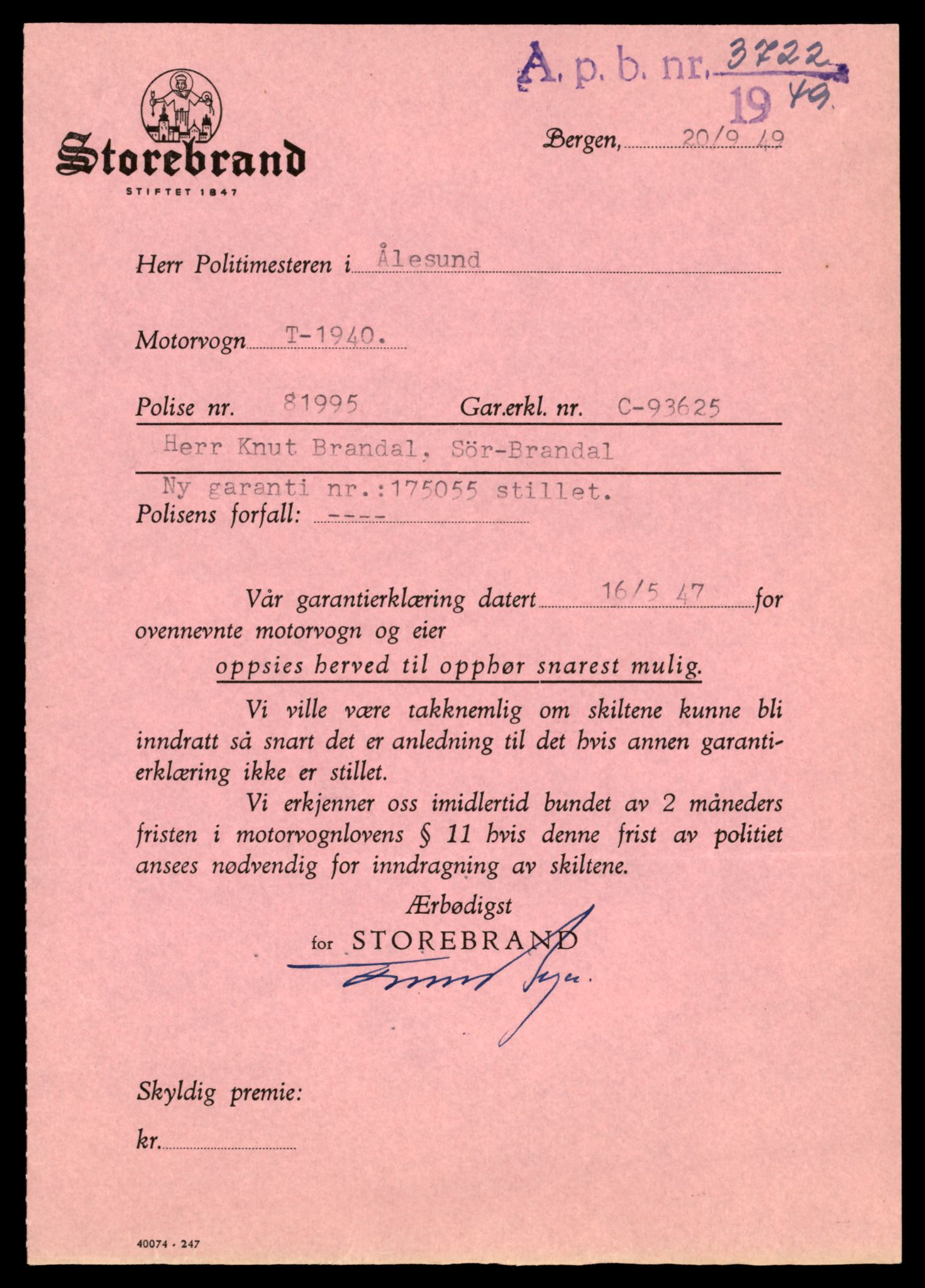 Møre og Romsdal vegkontor - Ålesund trafikkstasjon, AV/SAT-A-4099/F/Fe/L0032: Registreringskort for kjøretøy T 11997 - T 12149, 1927-1998, p. 1505