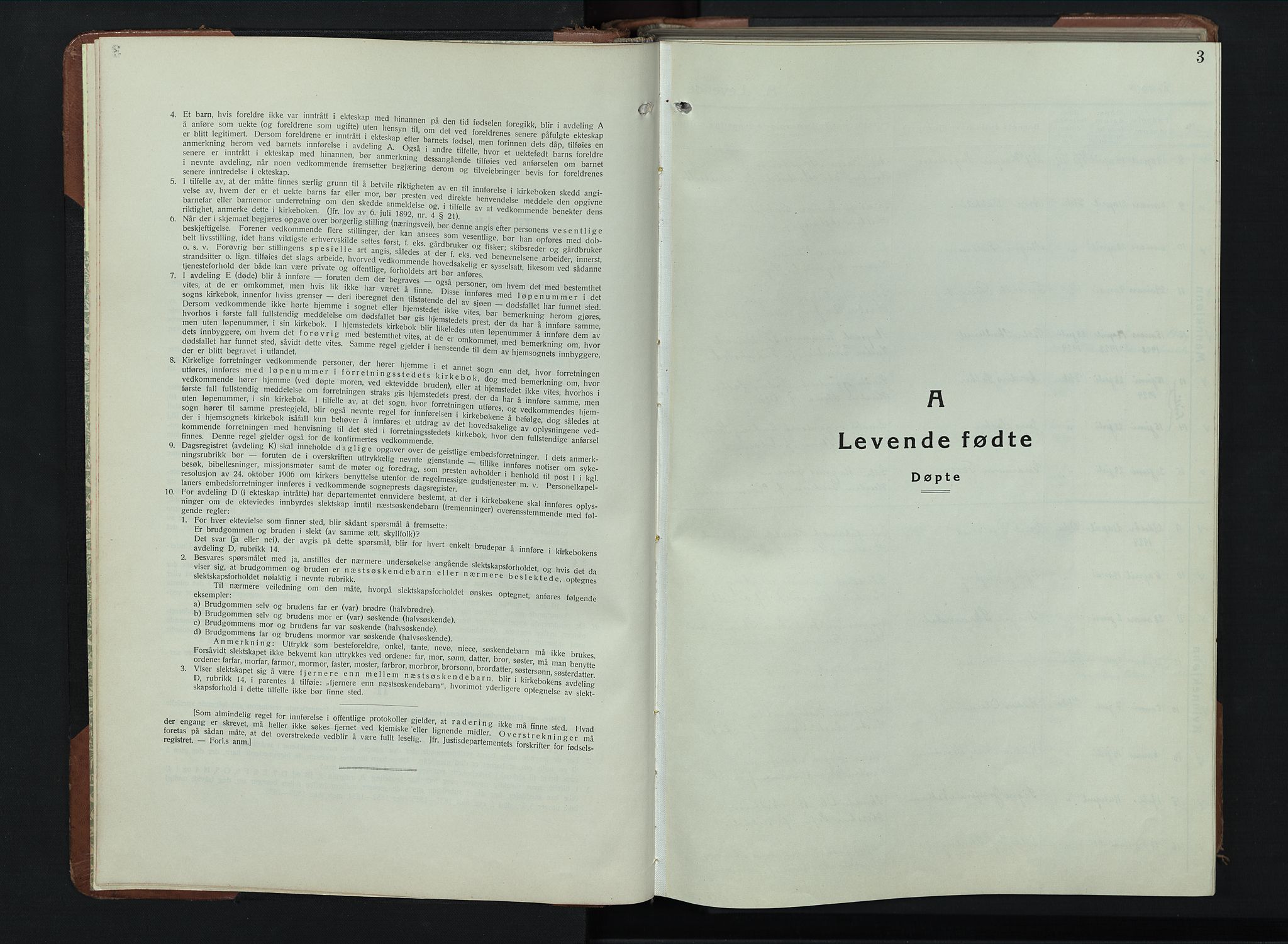 Balke prestekontor, AV/SAH-PREST-106/H/Ha/Hab/L0002: Parish register (copy) no. 2, 1929-1951, p. 3