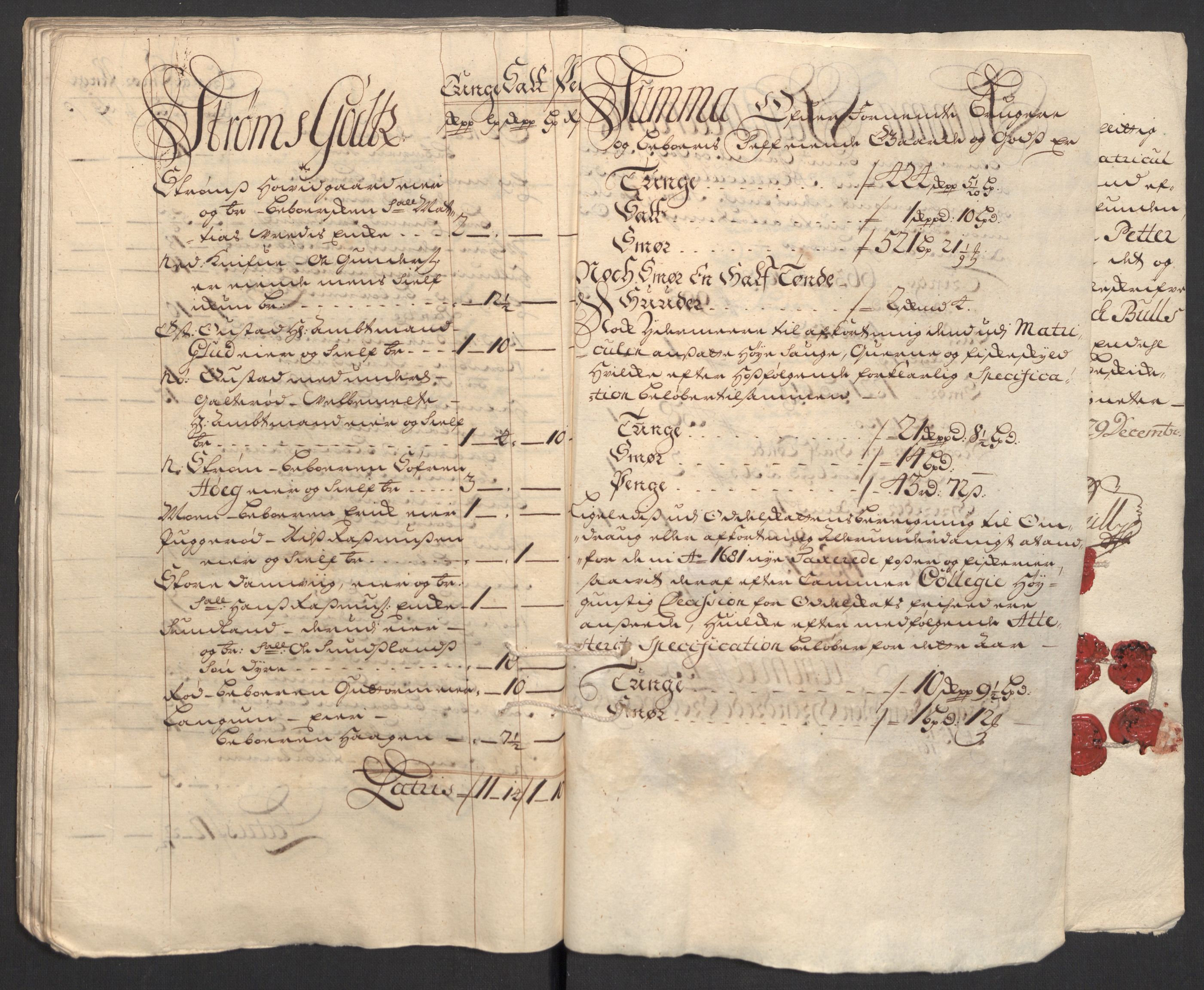 Rentekammeret inntil 1814, Reviderte regnskaper, Fogderegnskap, RA/EA-4092/R32/L1876: Fogderegnskap Jarlsberg grevskap, 1711, p. 439