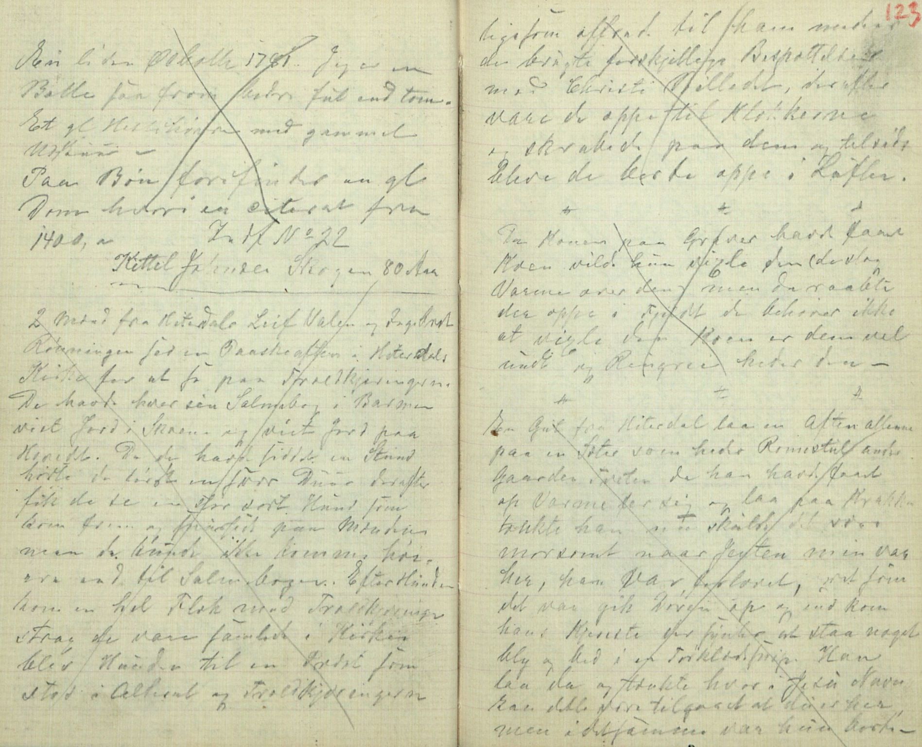 Rikard Berge, TEMU/TGM-A-1003/F/L0016/0013: 529-550 / 541 Oppskrifter av Halvor N. Tvedten, 1893, p. 122-123
