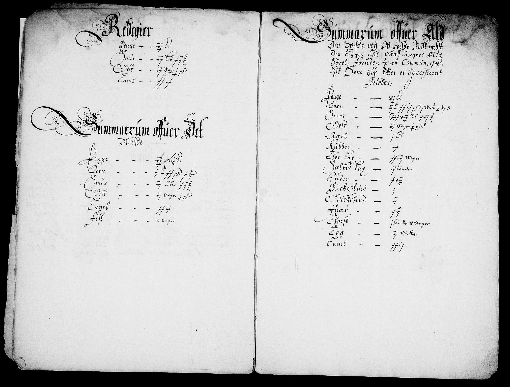 Rentekammeret inntil 1814, Realistisk ordnet avdeling, AV/RA-EA-4070/Fc/Fca/L0002/0005: [Ca II]  Kristiansand stift / Stavanger kapitels jordebok, 1662