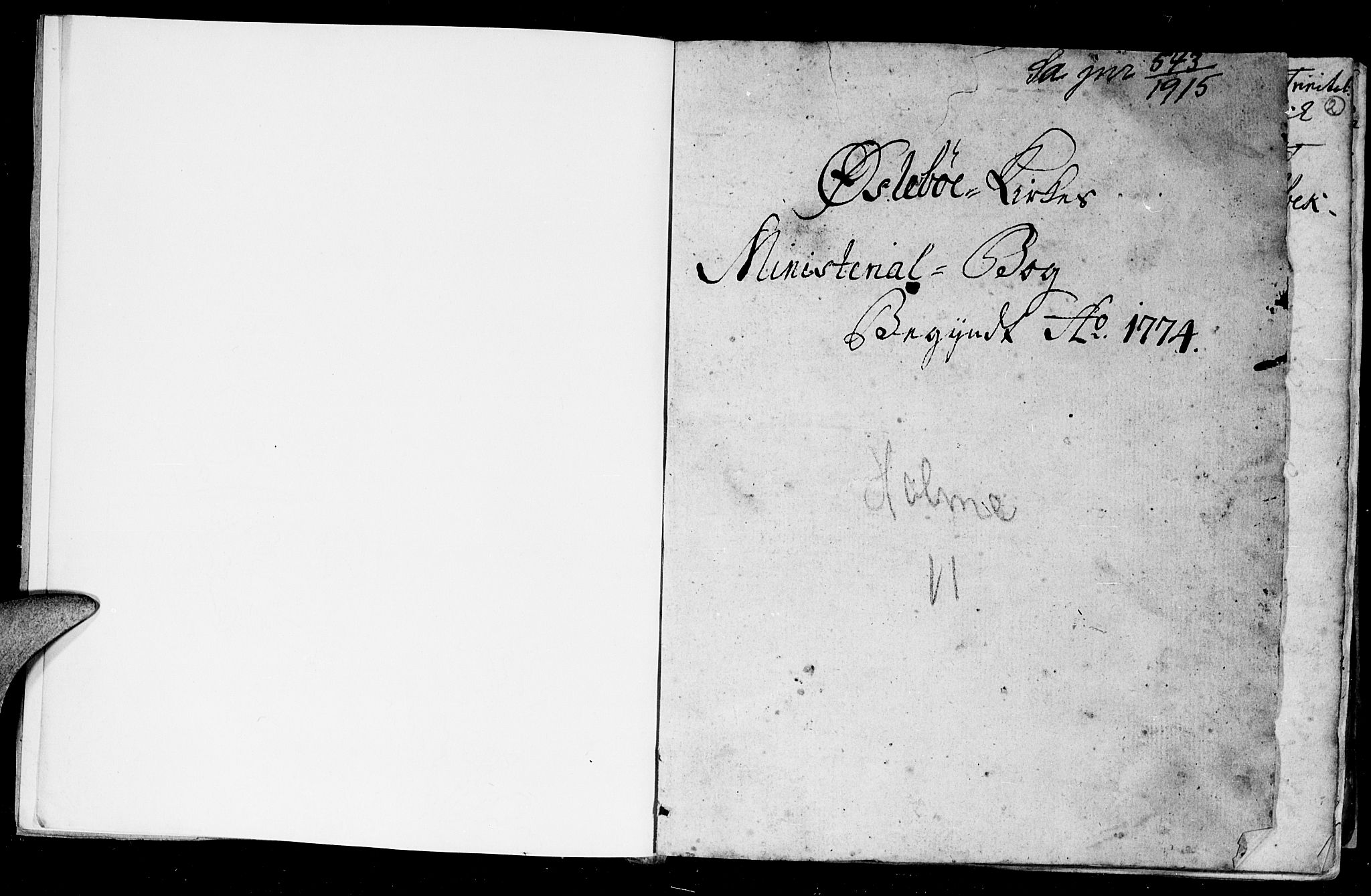 Holum sokneprestkontor, SAK/1111-0022/F/Fa/Fac/L0001: Parish register (official) no. A 1, 1773-1820