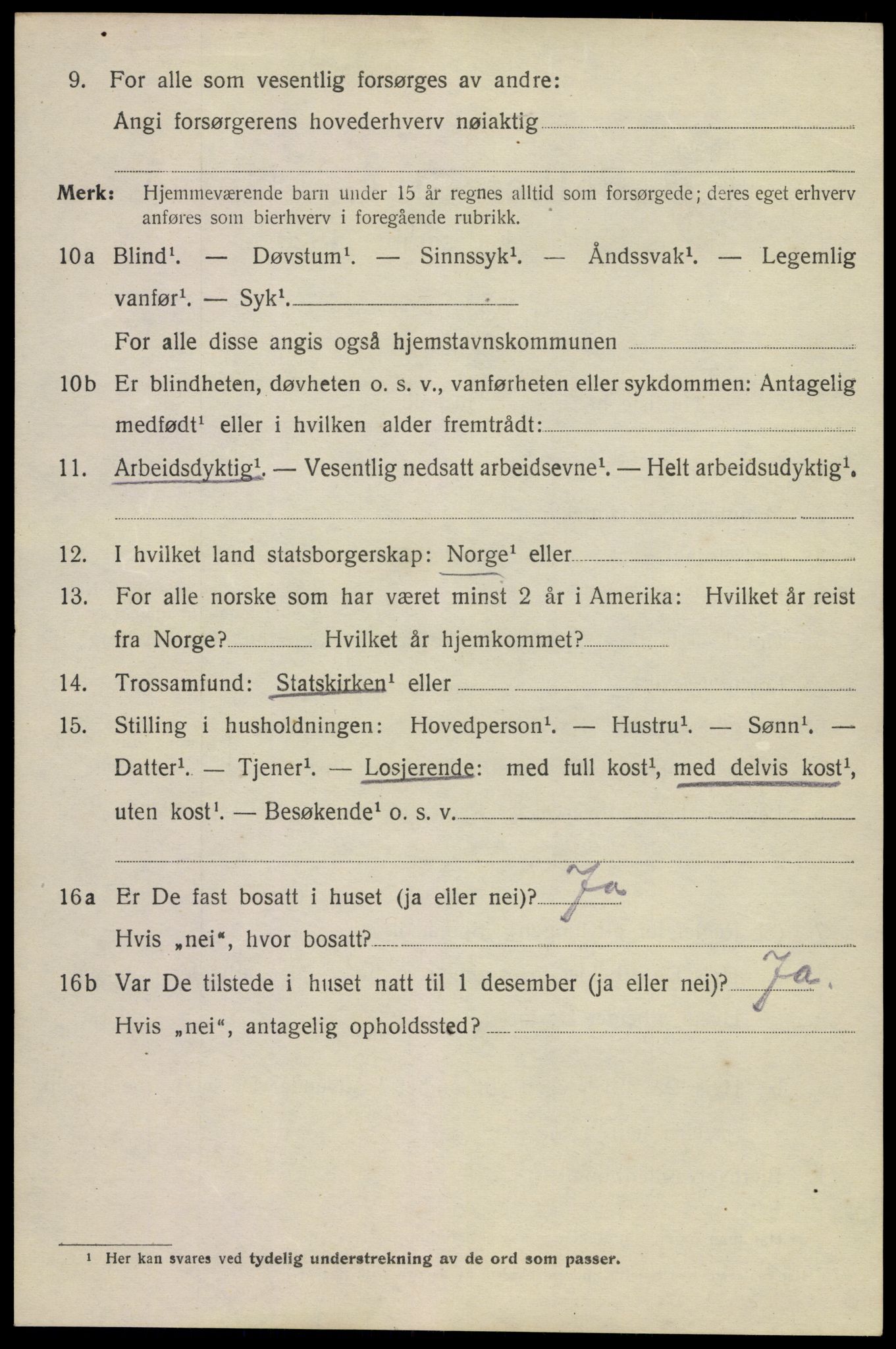 SAKO, 1920 census for Horten, 1920, p. 25416