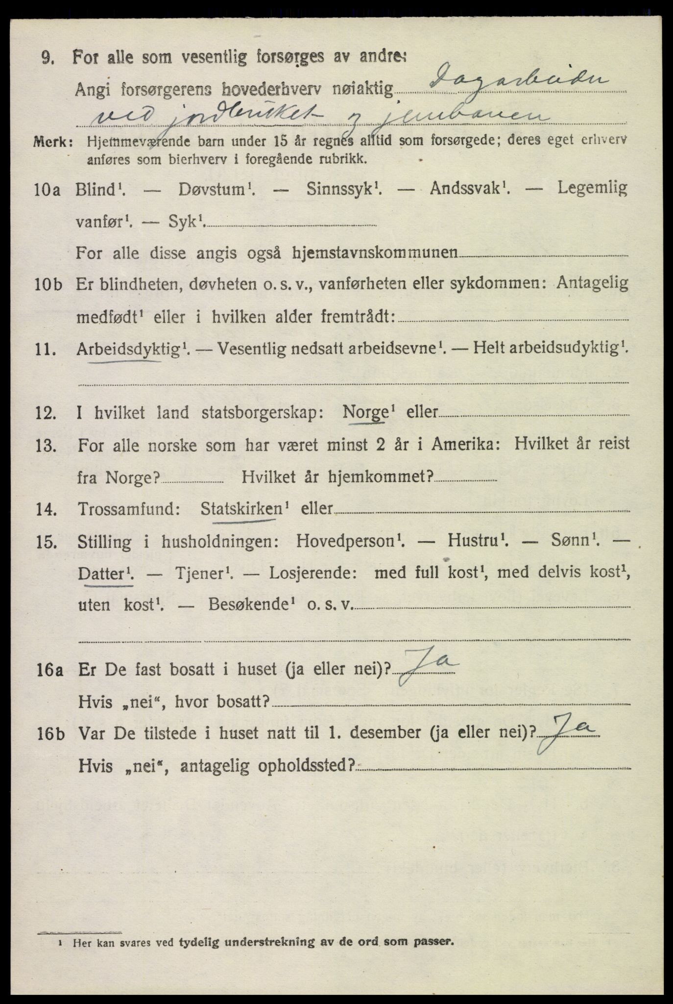 SAH, 1920 census for Nord-Fron, 1920, p. 4017