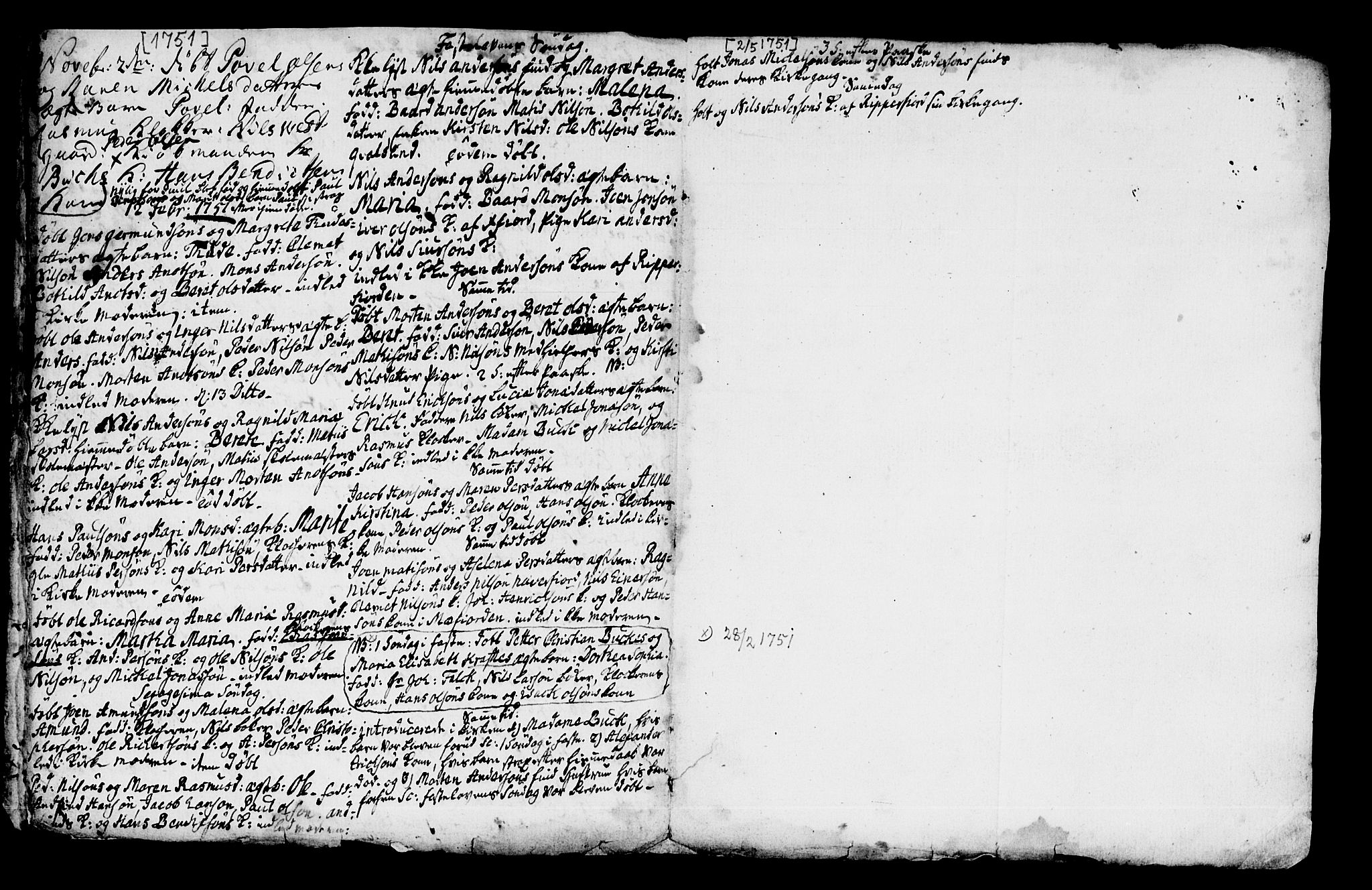 Hammerfest sokneprestkontor, AV/SATØ-S-1347/H/Ha/L0001.kirke: Parish register (official) no. 1, 1743-1751, p. 9