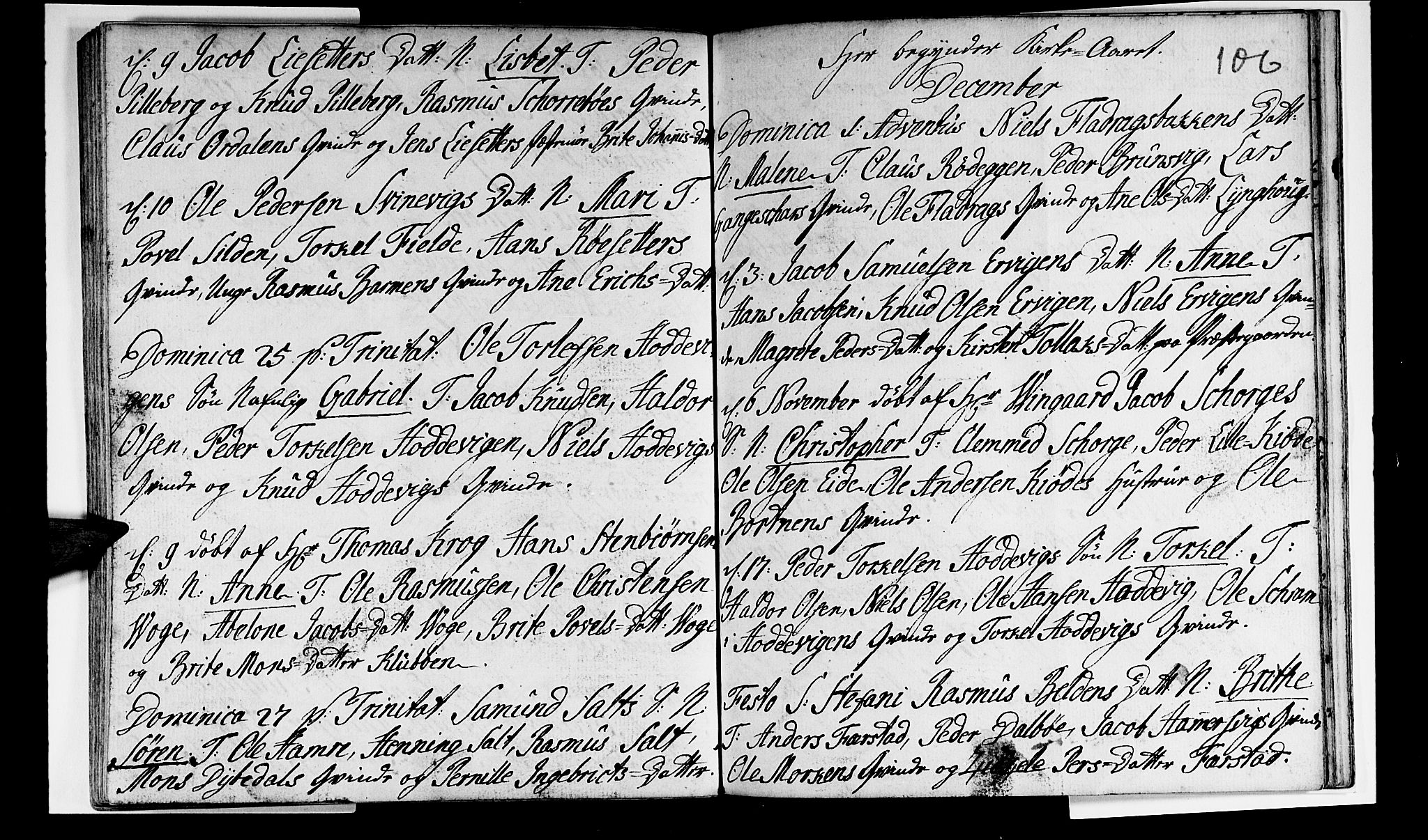 Selje sokneprestembete, SAB/A-99938/H/Ha/Haa/Haaa: Parish register (official) no. A 3, 1731-1743, p. 106