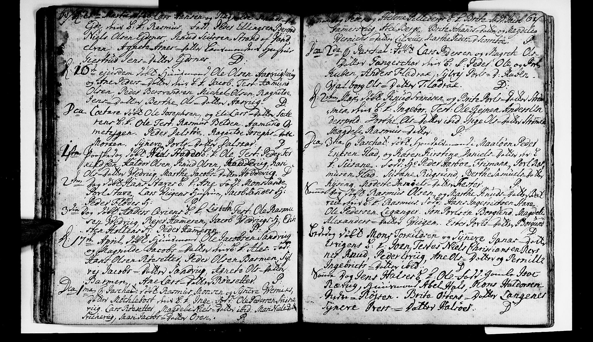 Selje sokneprestembete, AV/SAB-A-99938/H/Ha/Haa/Haaa: Parish register (official) no. A 4, 1743-1759, p. 60-61