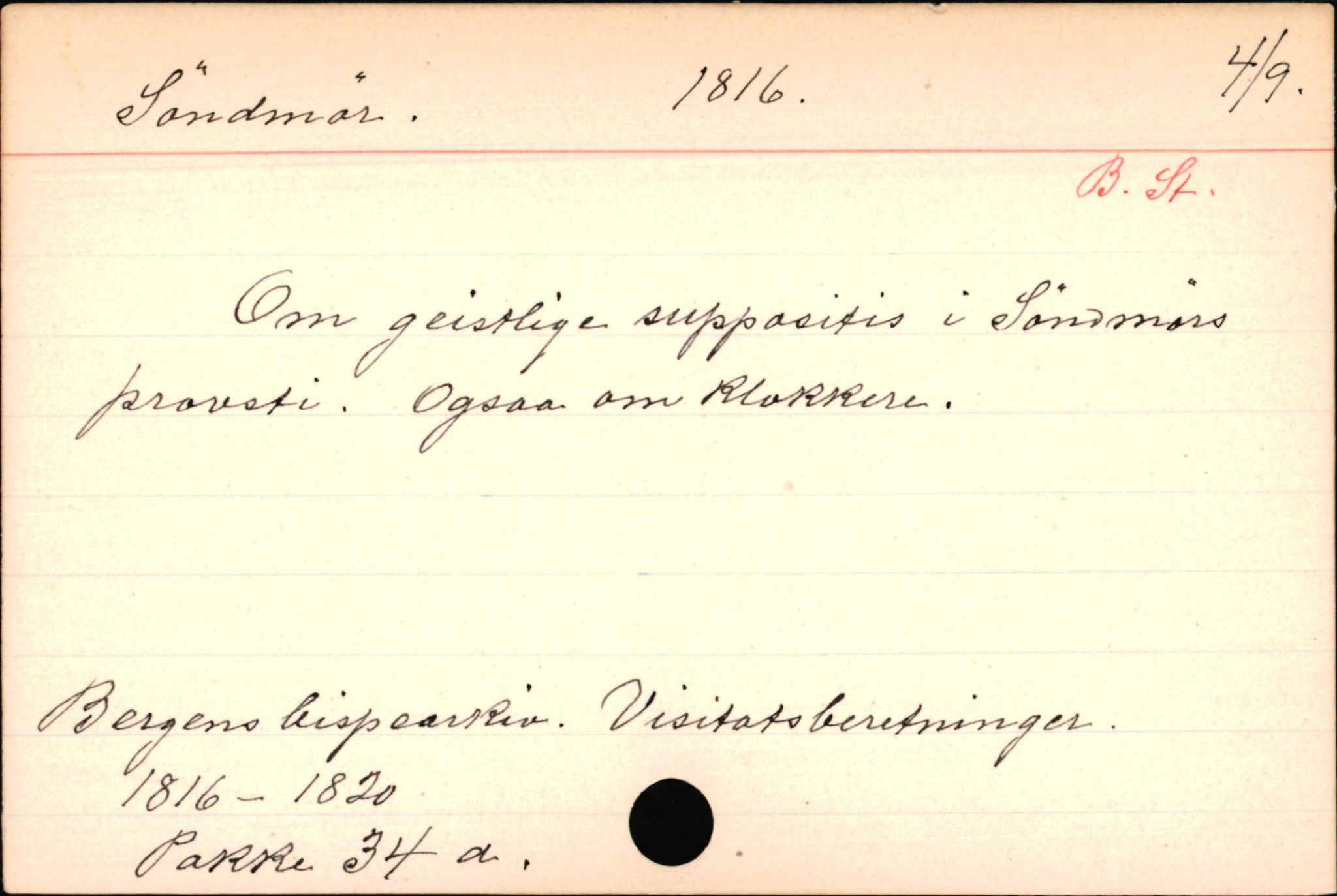 Haugen, Johannes - lærer, AV/SAB-SAB/PA-0036/01/L0001: Om klokkere og lærere, 1521-1904, p. 10260