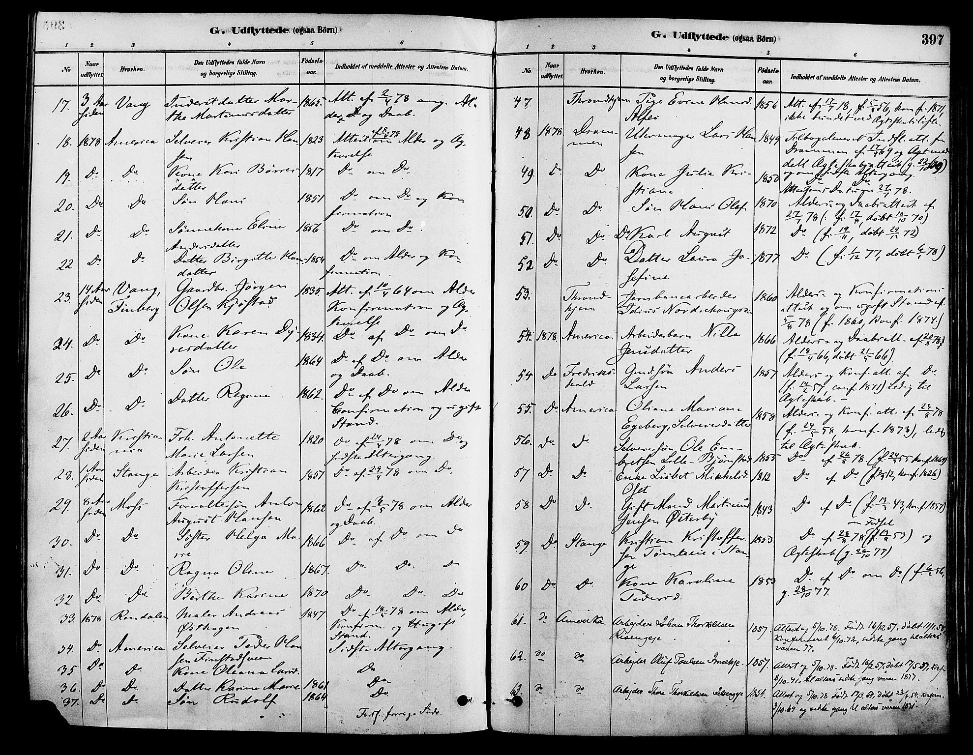 Løten prestekontor, SAH/PREST-022/K/Ka/L0009: Parish register (official) no. 9, 1878-1891, p. 397